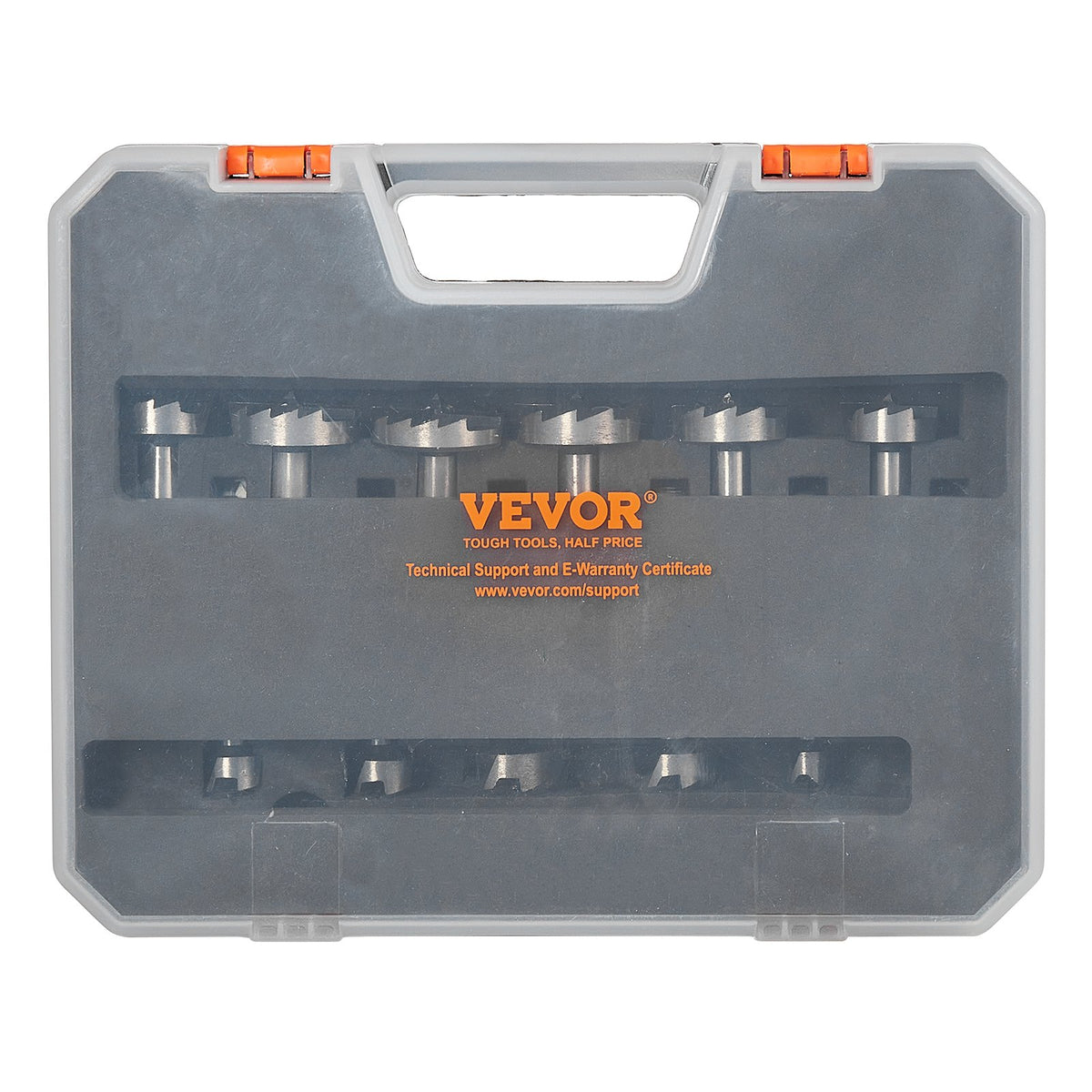 16 Pcs Forstner Drill Bit Set Carbon Steel for Woodworking