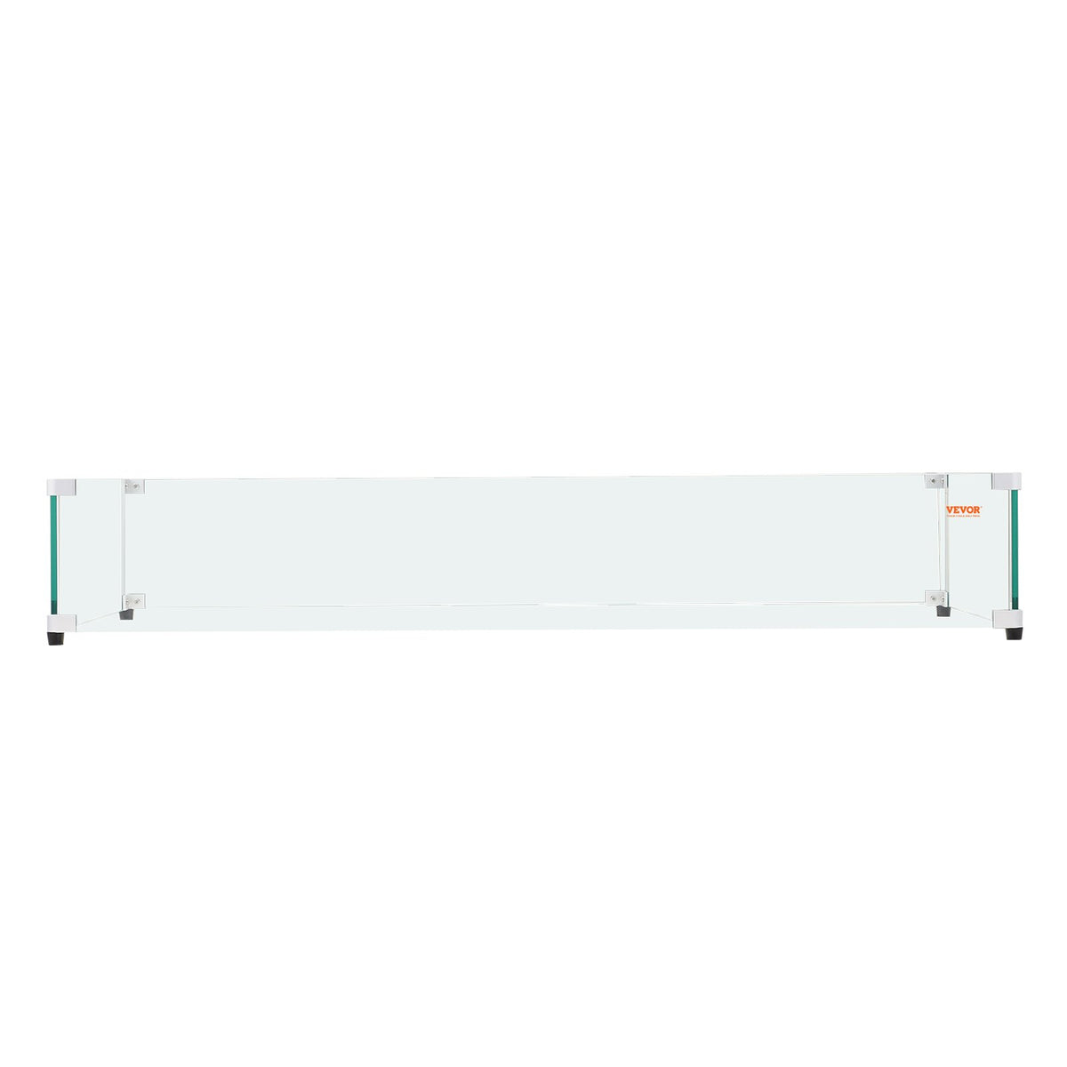 773 x 367 x 191 mm Glass Wind Guard for Rectangular Fire Pit Table