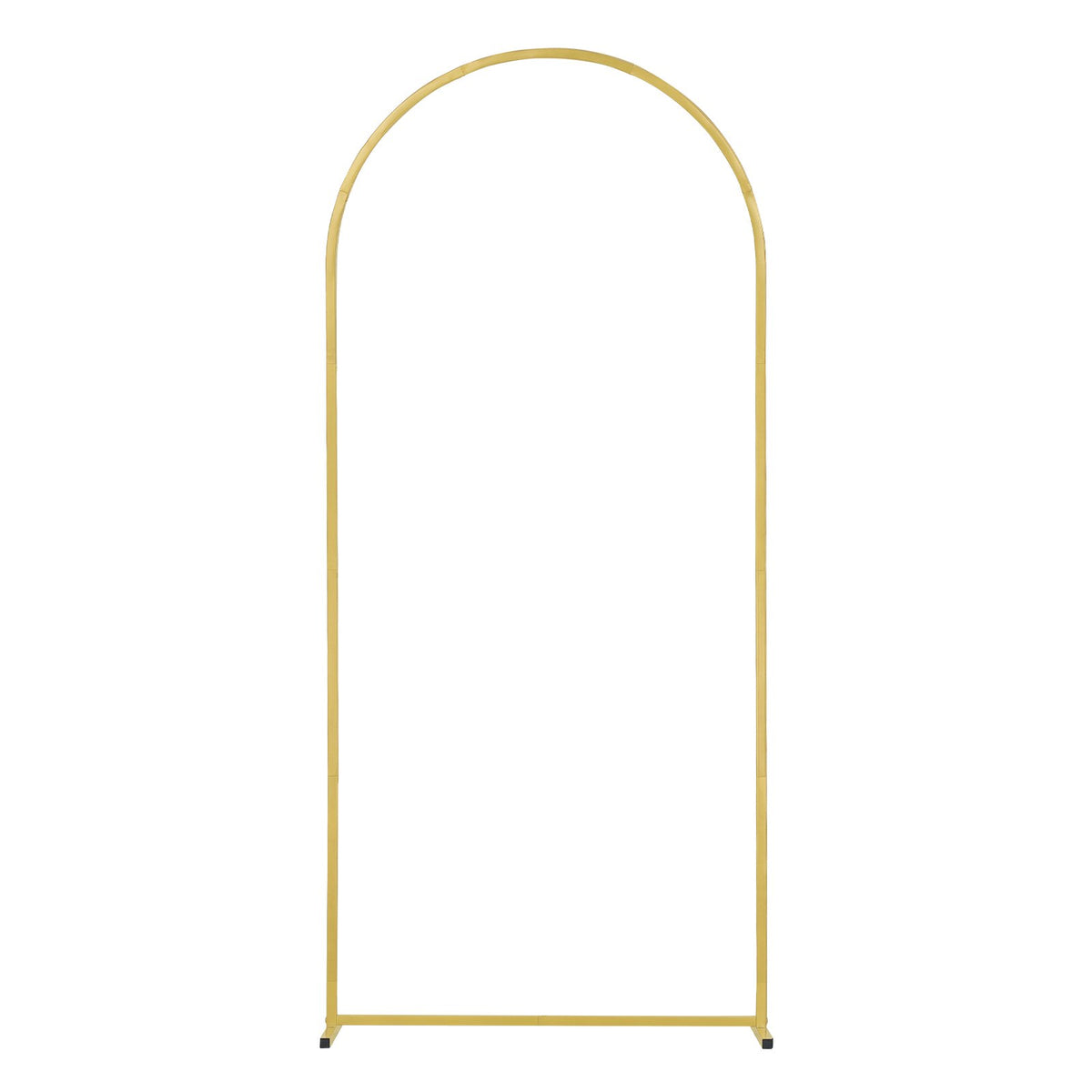 Set of 3 Wedding Arch Backdrop Stand Gold Metal Stable Dome 6FT, 5FT and 4FT