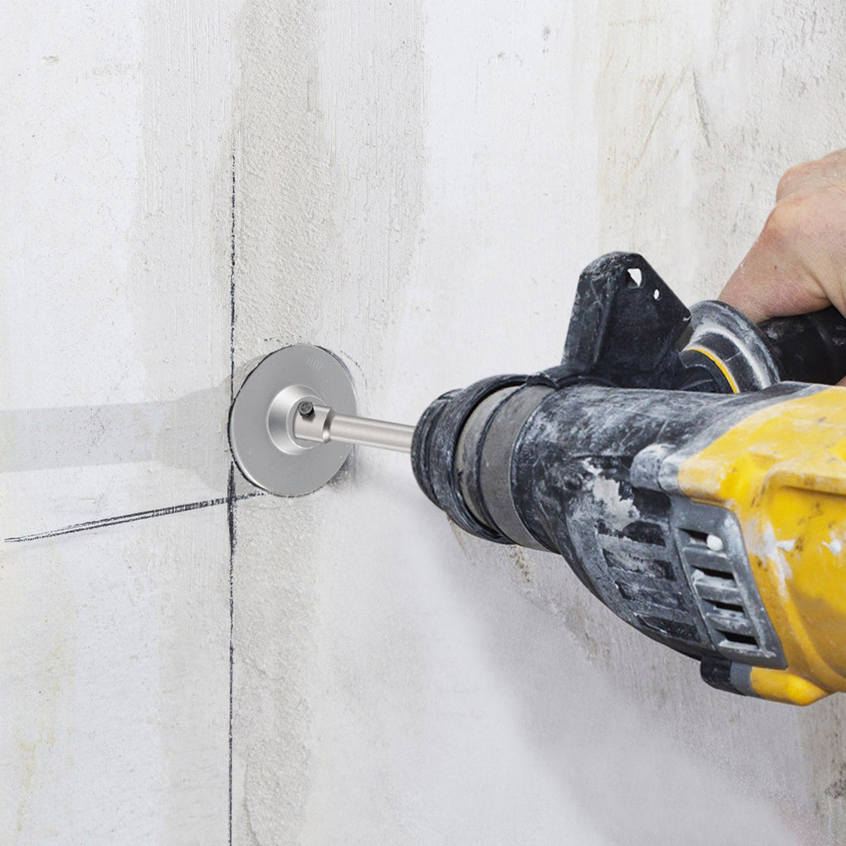 Concrete Hole Saw Kit, Wall Hole Opener 30-100mm SDS Plus or SDS Max Shank