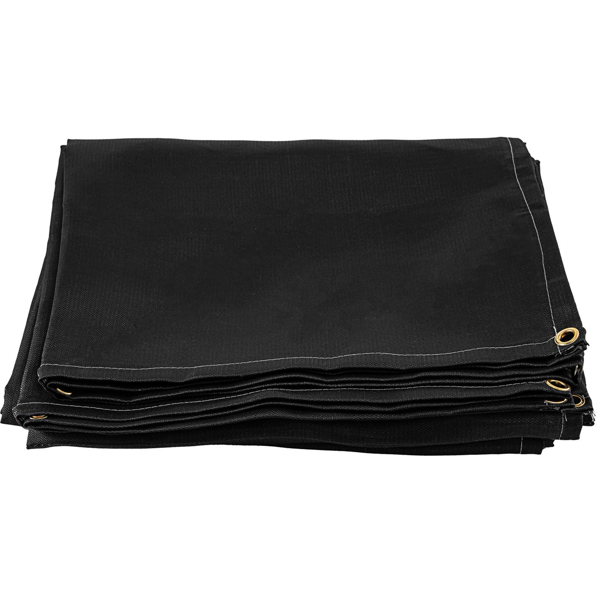 6 x 10 Ft Fire Retardant Welding Blanket Black Fiberglass Heat Resistant Mat