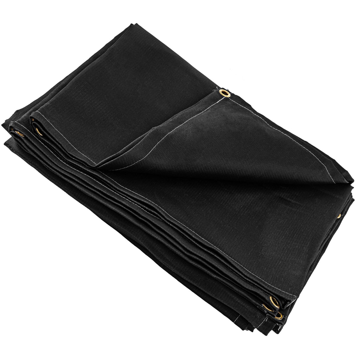6 x 10 Ft Fire Retardant Welding Blanket Black Fiberglass Heat Resistant Mat