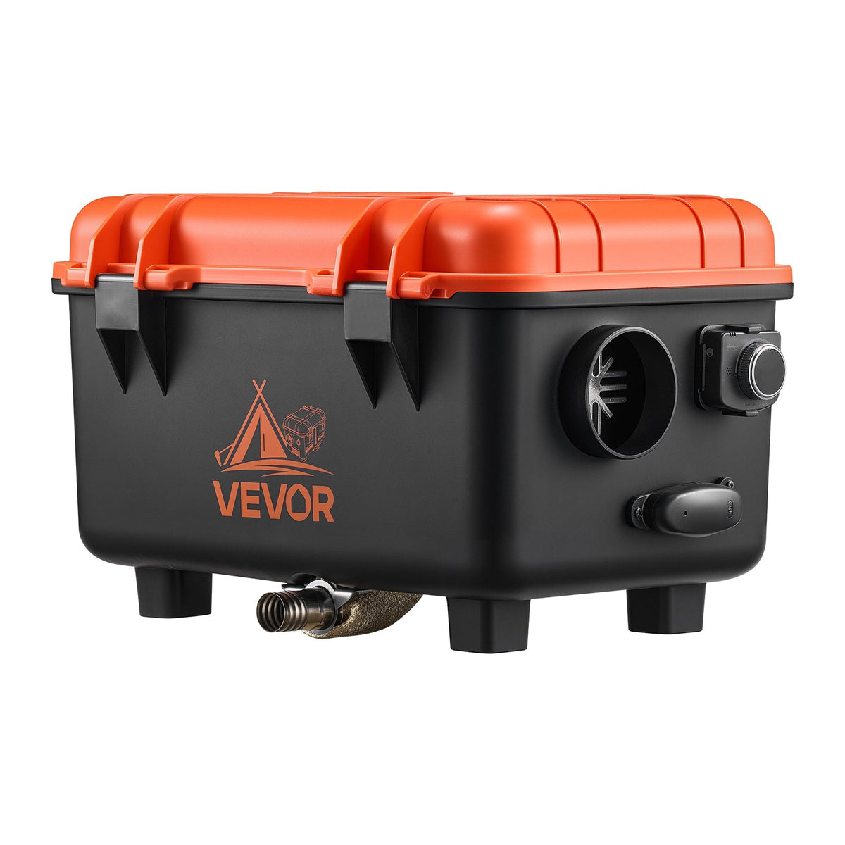 8KW Portable Diesel Air Heater 12V/24V LCD Remote Fast Heating 4L Tank Low Noise