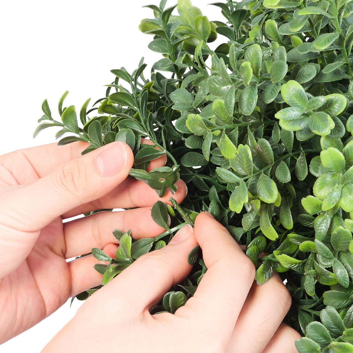 Artificial Topiary Boxwood Double Ball, 2-Pack 914mm Faux Plant Balls for Decor