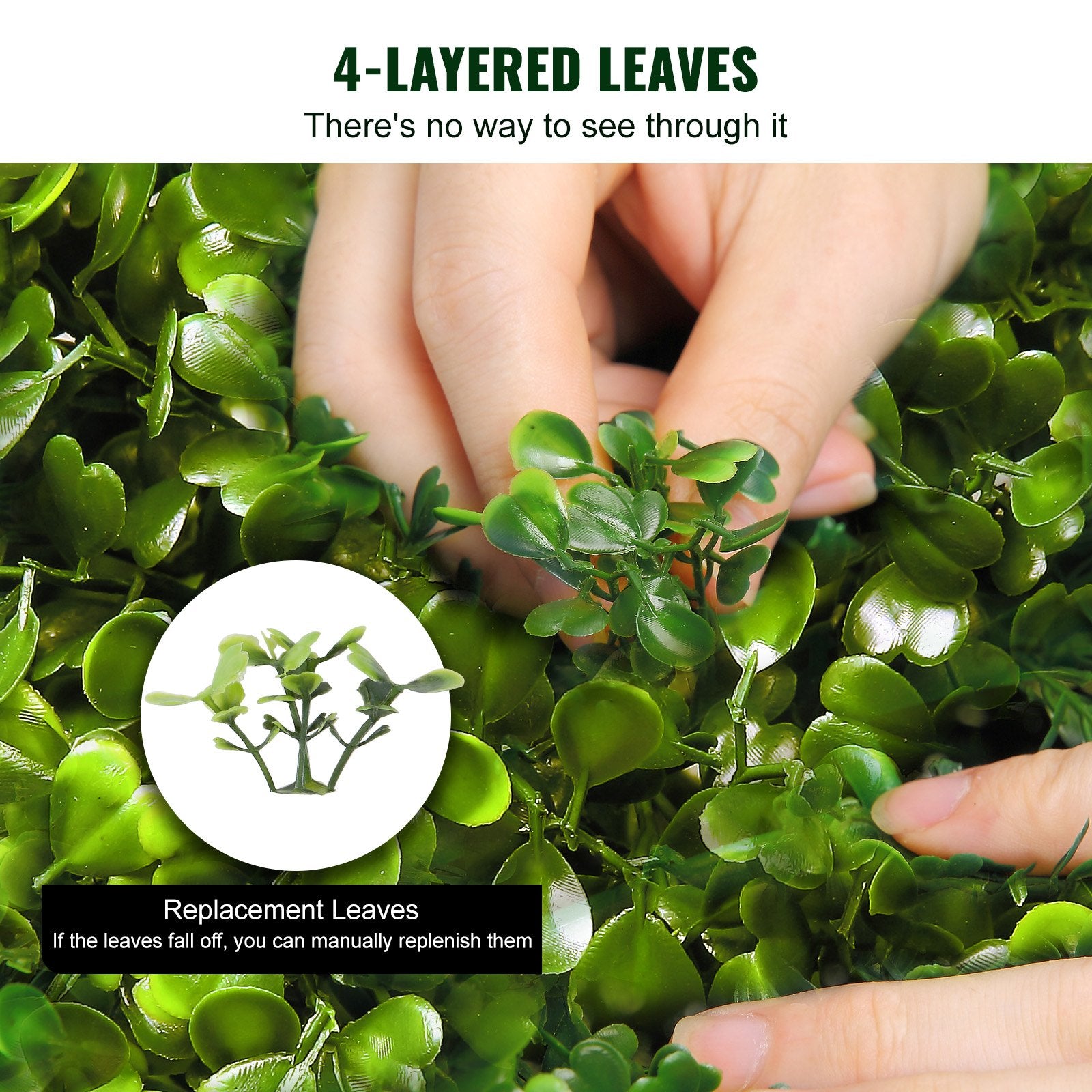 Artificial Topiaries Boxwood Trees 7.6cm Tall 2-Pack Faux Plant Leaves