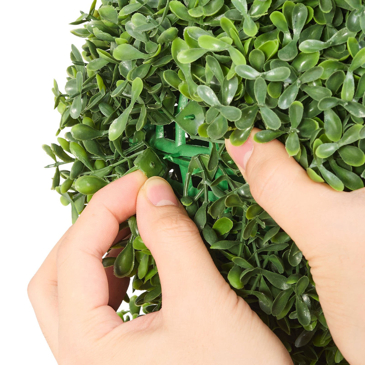 Artificial Topiary Bunny-Shaped Boxwood Ball 2-Pack 914mm Faux Plant Balls Décor