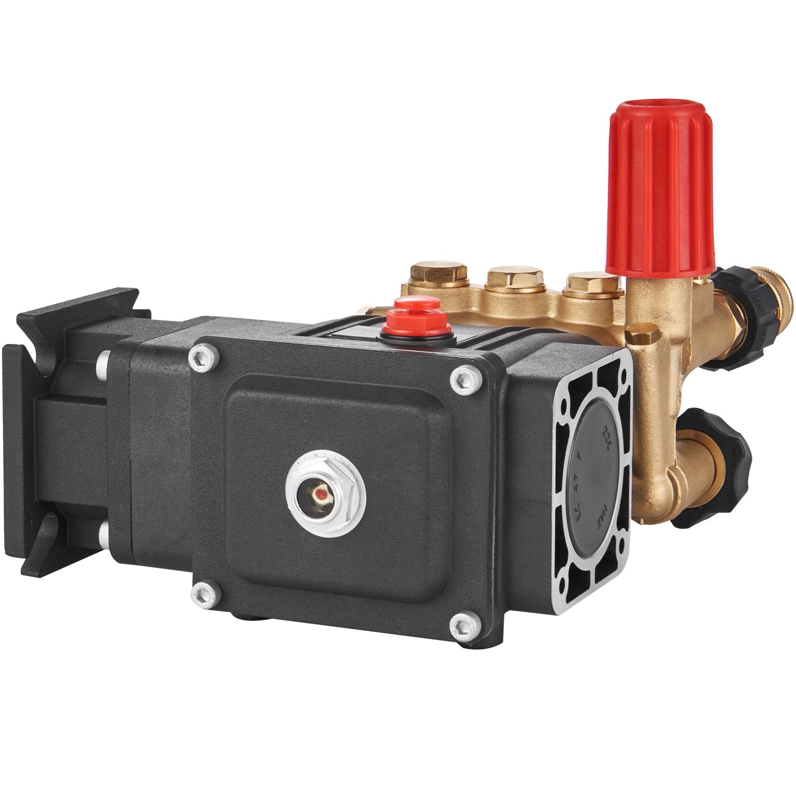 Pressure Washer Pump Horizontal Triplex Plunger 3700PSI 2.5GPM Replacement