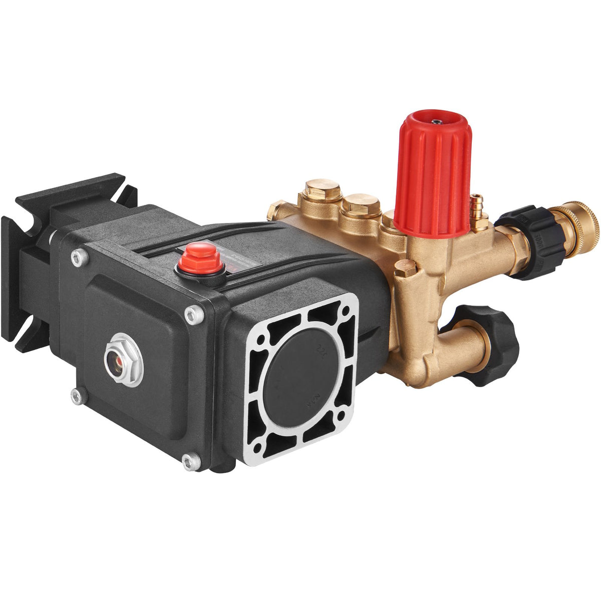 Pressure Washer Pump Horizontal Triplex Plunger 3700PSI 2.5GPM Replacement