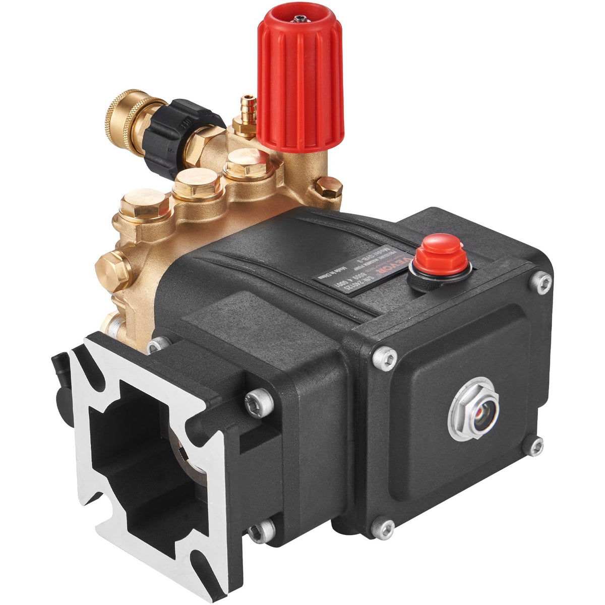 Pressure Washer Pump Horizontal Triplex Plunger 3700PSI 2.5GPM Replacement