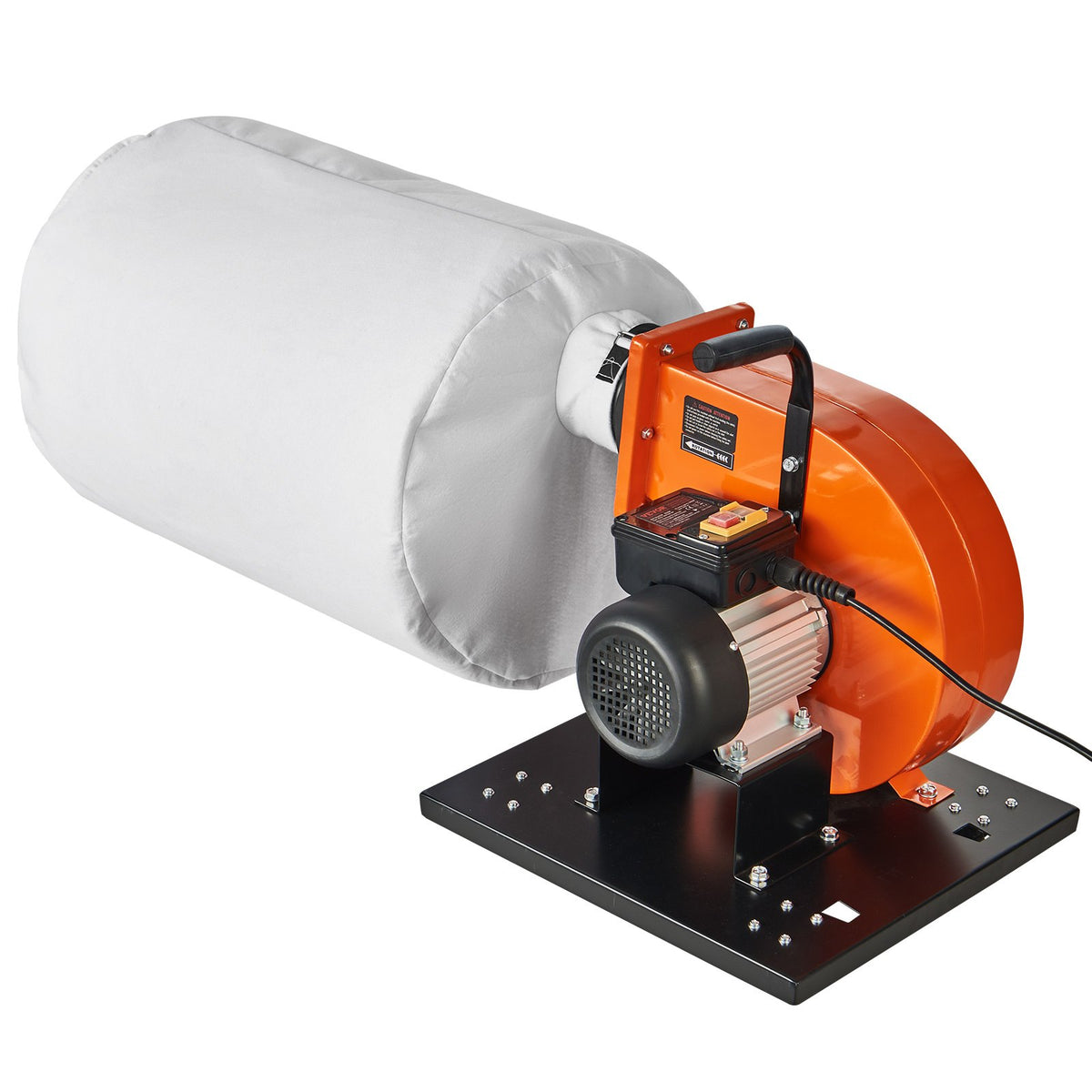 Dust Collector 1HP 460CFM 80L Bag 2.5 Micron Filtration Rolling Mobile Workshop