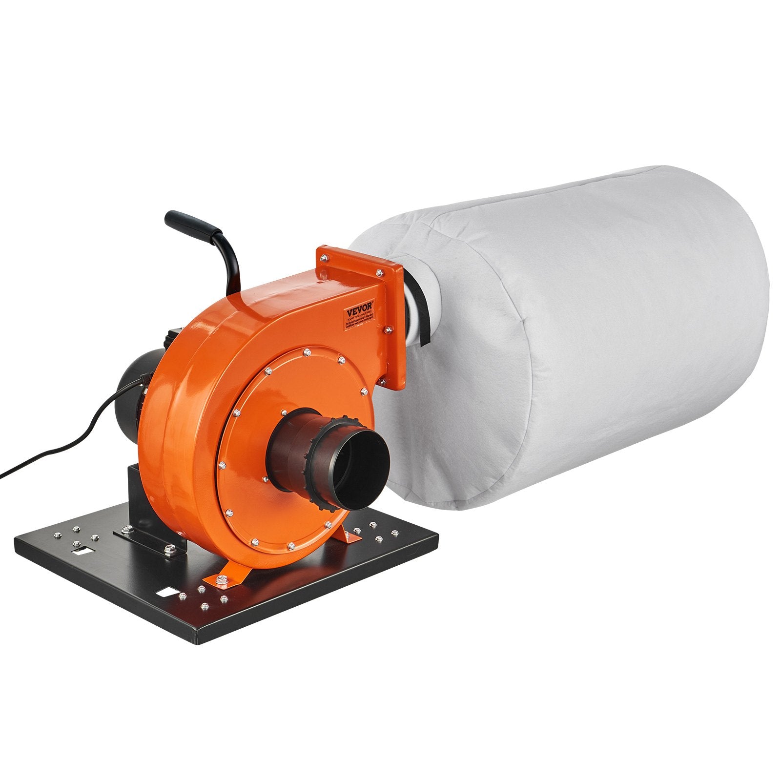 Dust Collector 1HP 460CFM 80L Bag 2.5 Micron Filtration Rolling Mobile Workshop