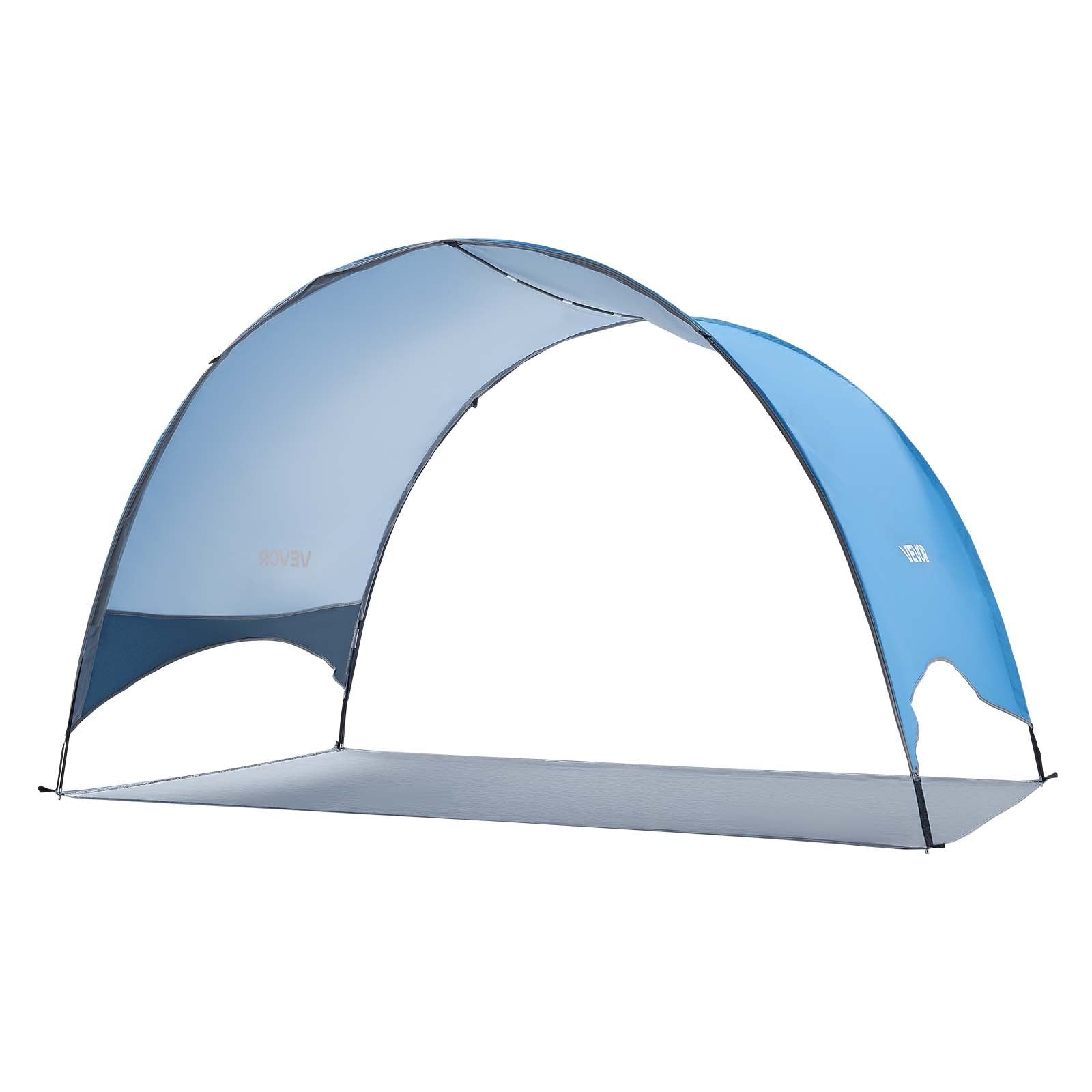 Beach Tent Sun Shelter 3 Person UPF 50+ Portable Shade Canopy with Carry Bag