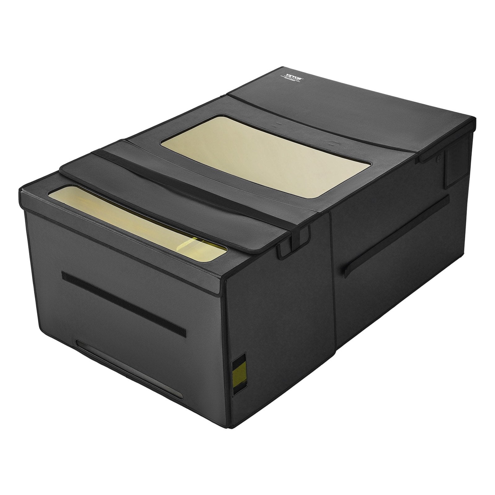 Laser Engraver Enclosure 1228x800x500mm Flame Retardant Dual-View Exhaust Fan