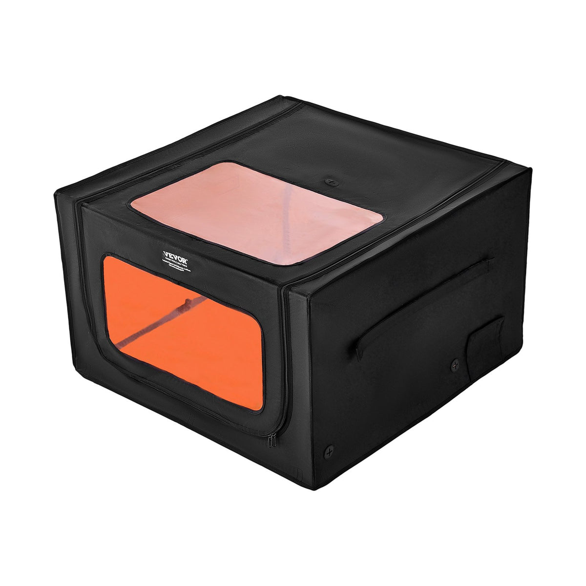 Laser Engraver Enclosure 800x800x500mm Flame Retardant Exhaust Fan Protection
