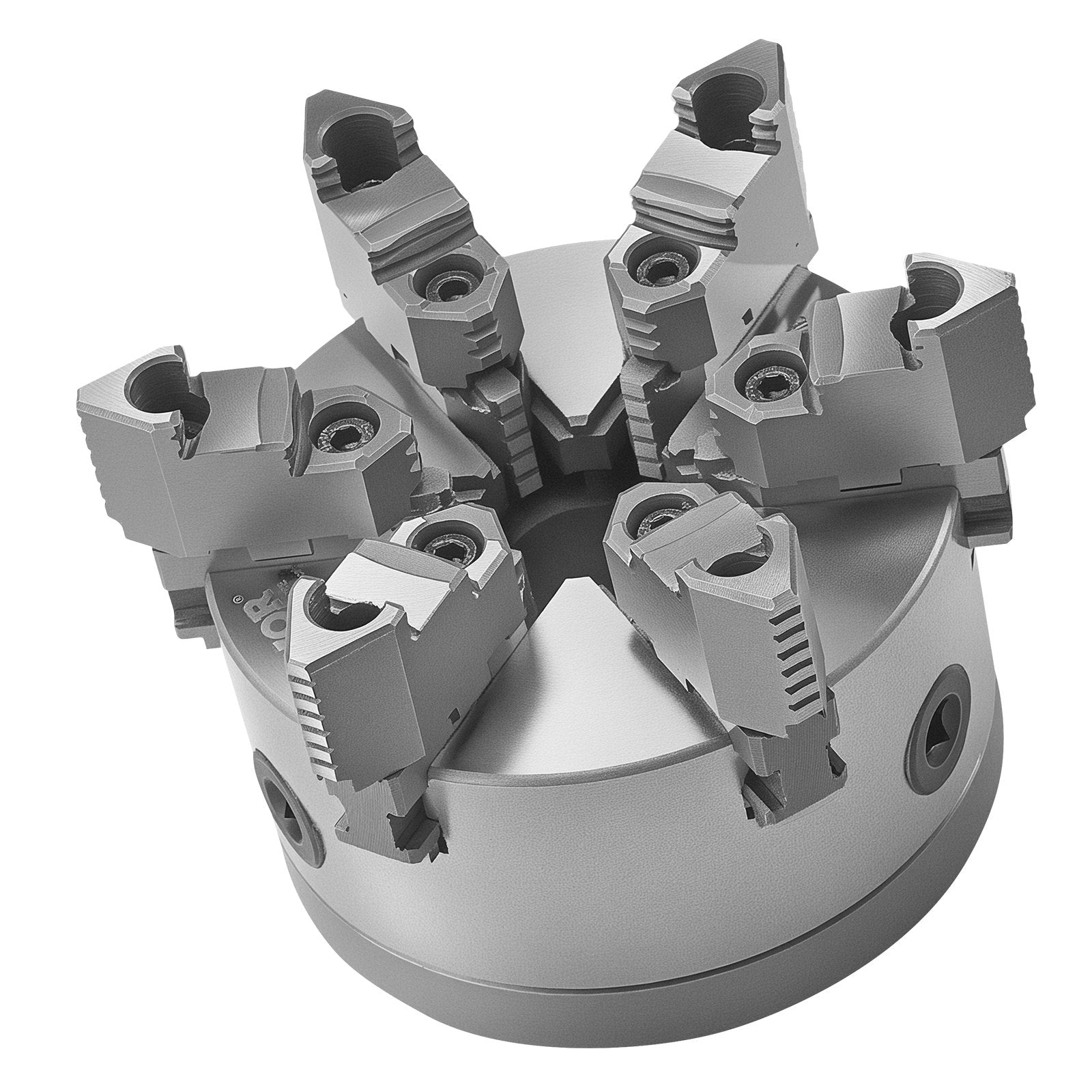 6-Jaw Lathe Chuck 6in Self-Centering D1-4 Cam Lock 3-145mm HT300 Material