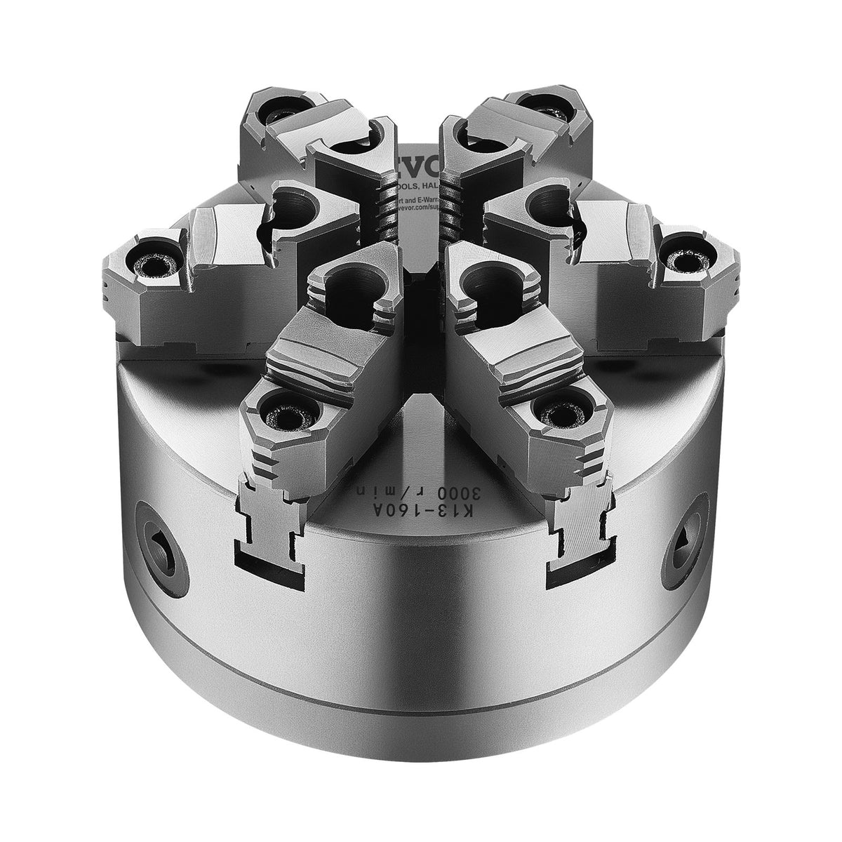6-Jaw Lathe Chuck 6in Self-Centering D1-4 Cam Lock 3-145mm HT300 Material