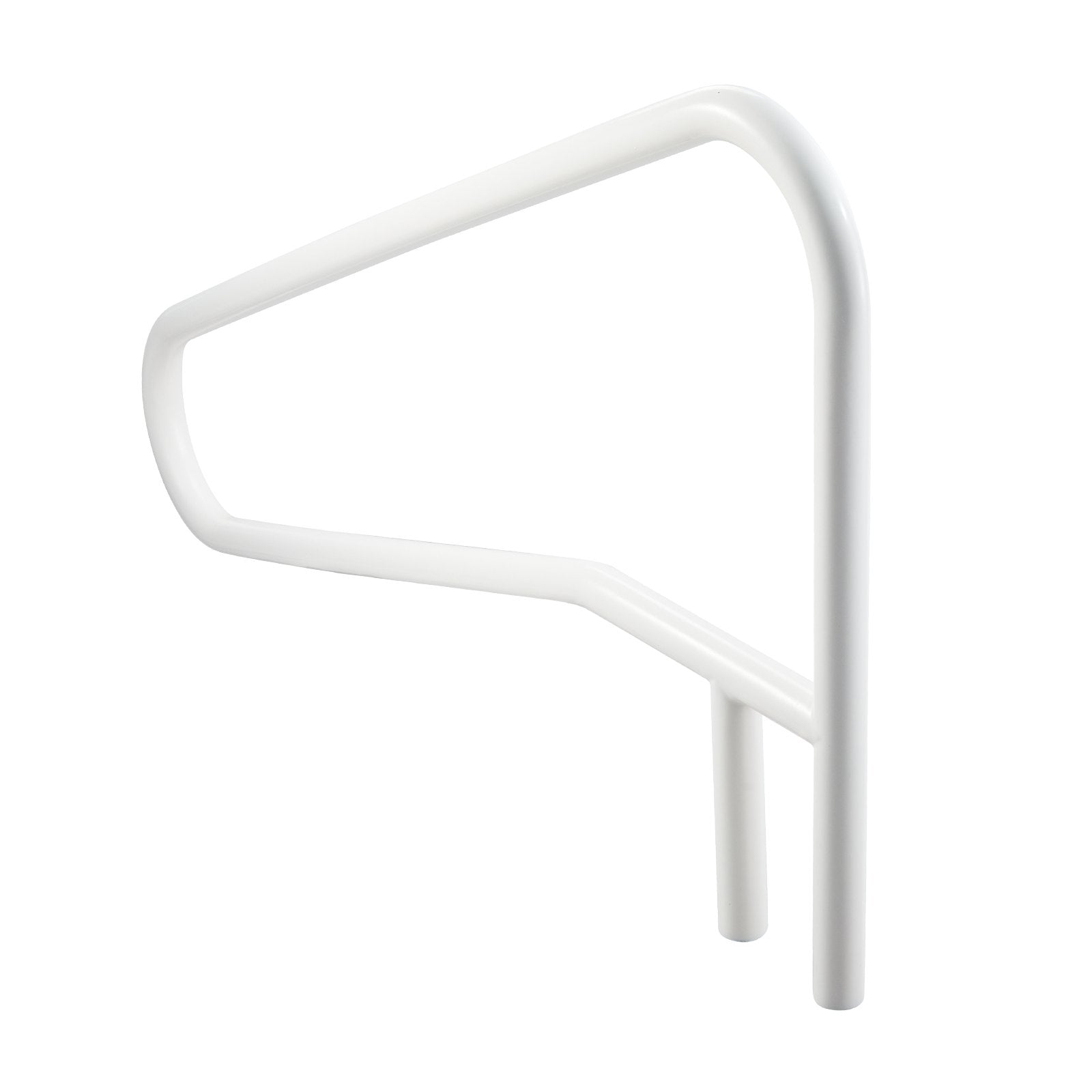 Pool Rail 137.1x81.3cm Stainless Steel Handrail 100kg Heavy-Duty Seamless