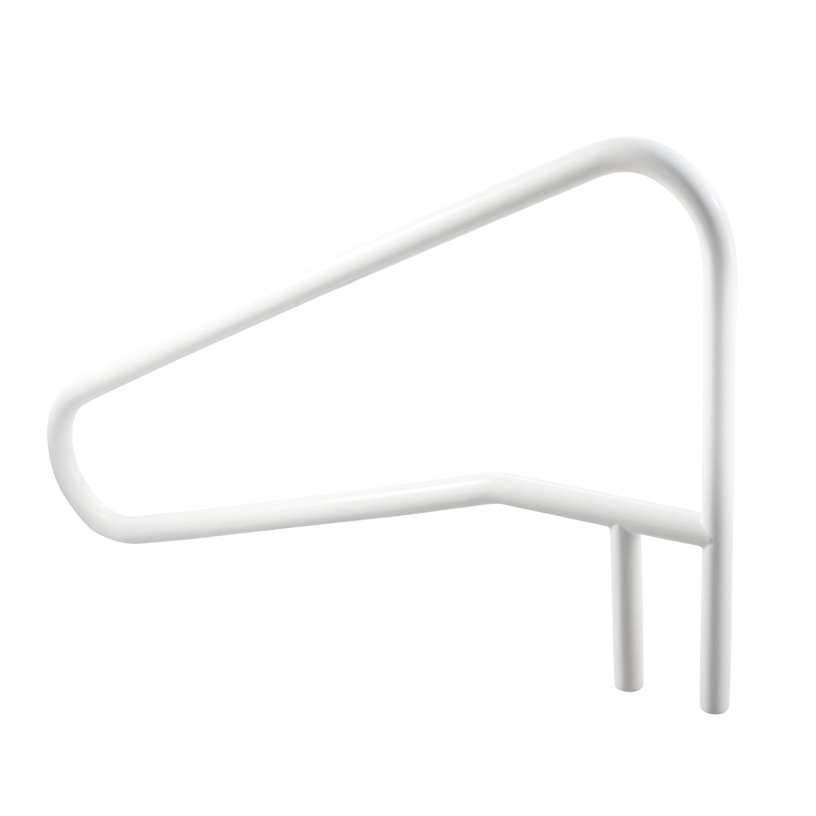 Pool Rail 137.1x81.3cm Stainless Steel Handrail 100kg Heavy-Duty Seamless