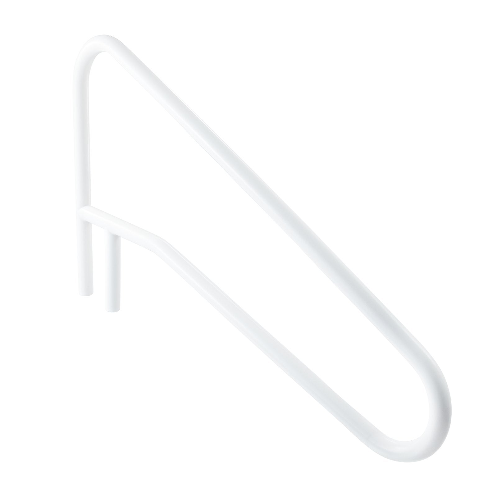 Pool Rail 137.1x81.3cm Stainless Steel Handrail 100kg Heavy-Duty Seamless