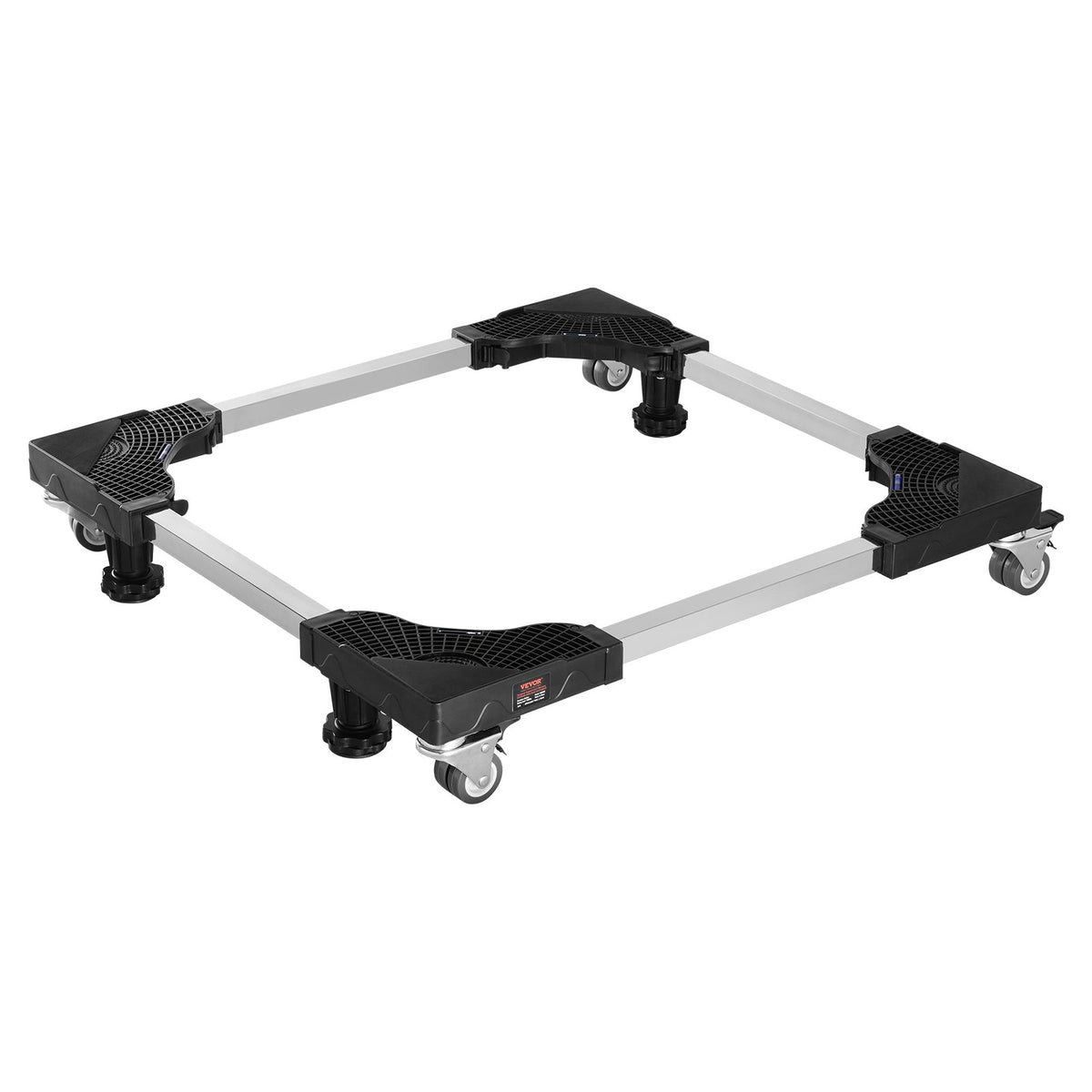 Fridge Stand Mobile Base 1100lbs Adjustable 27.5-35.4in 8 Wheels 4 Brakes