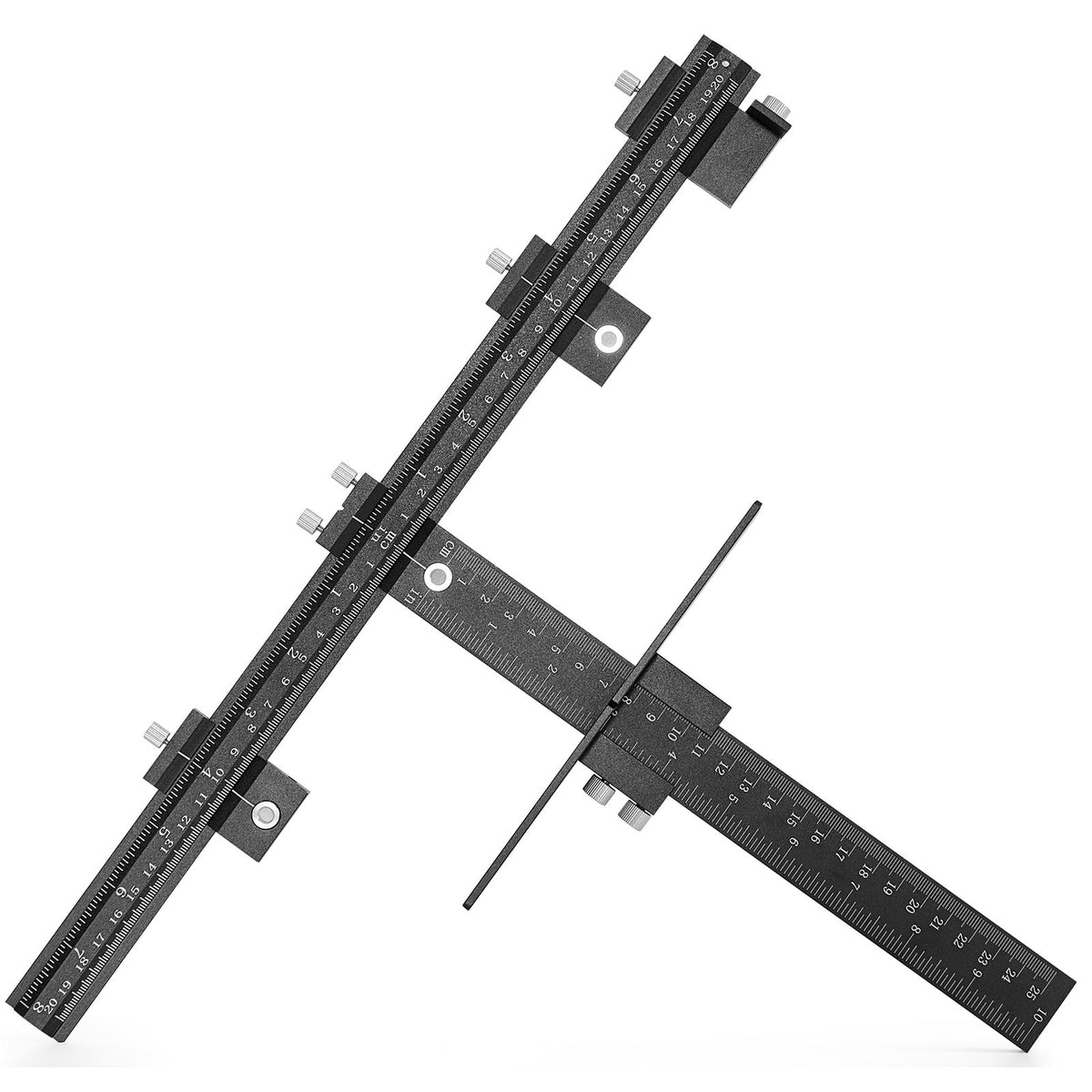 Adjustable Cabinet Hardware Jig Tool for Drawer Handles and Knob Drilling