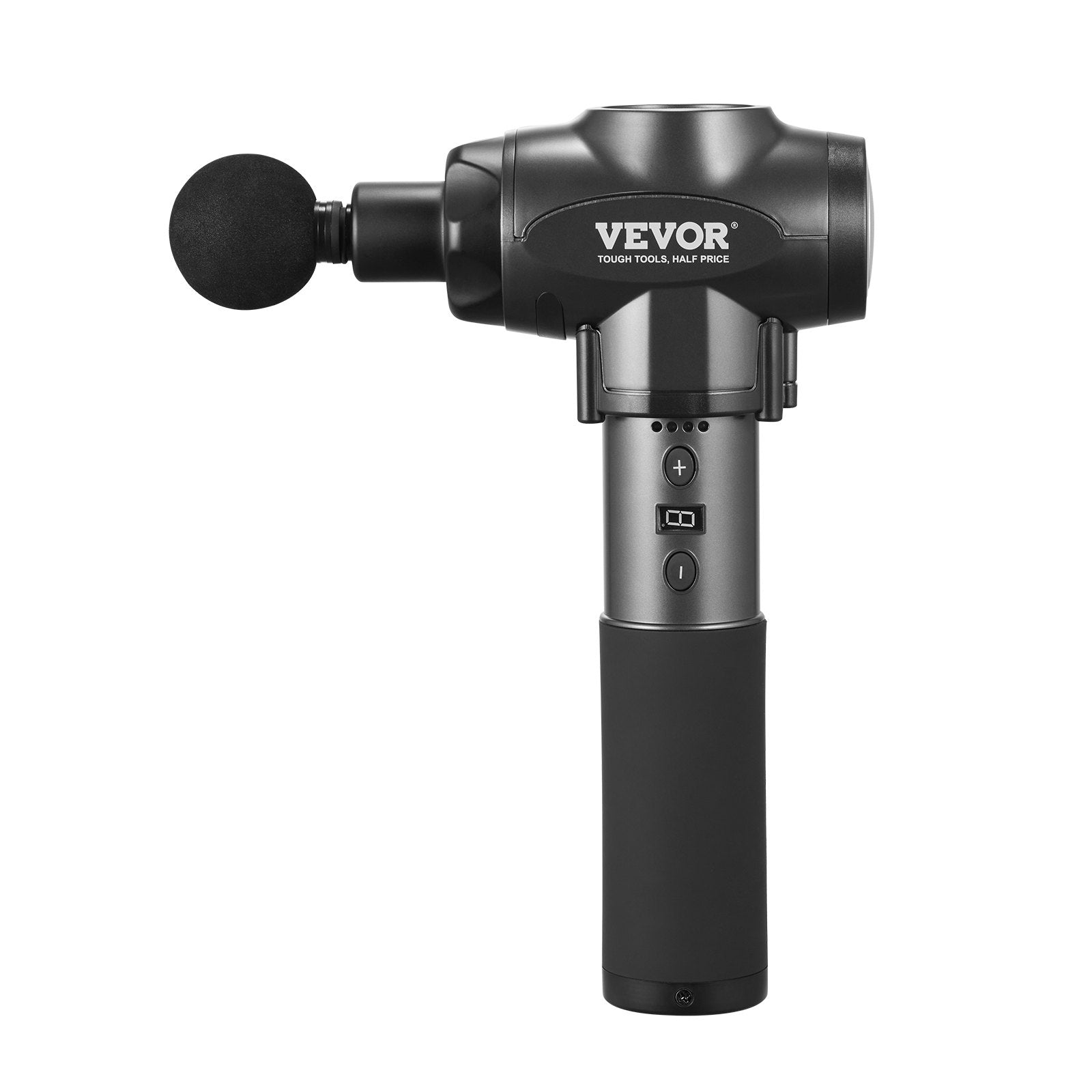 Massage Gun Deep Tissue Handheld 9-Speed 6-Head Percussion Muscle Massager 24V