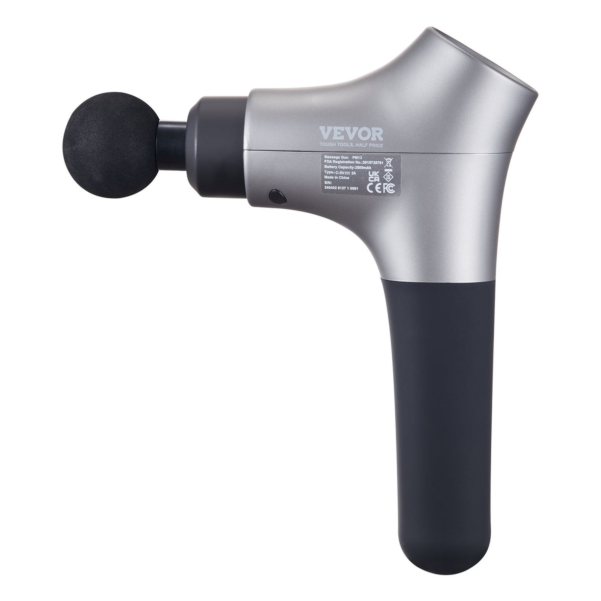 Deep Tissue Percussion 4 Heads Massage Gun for Athletes with 6 Speed Levels