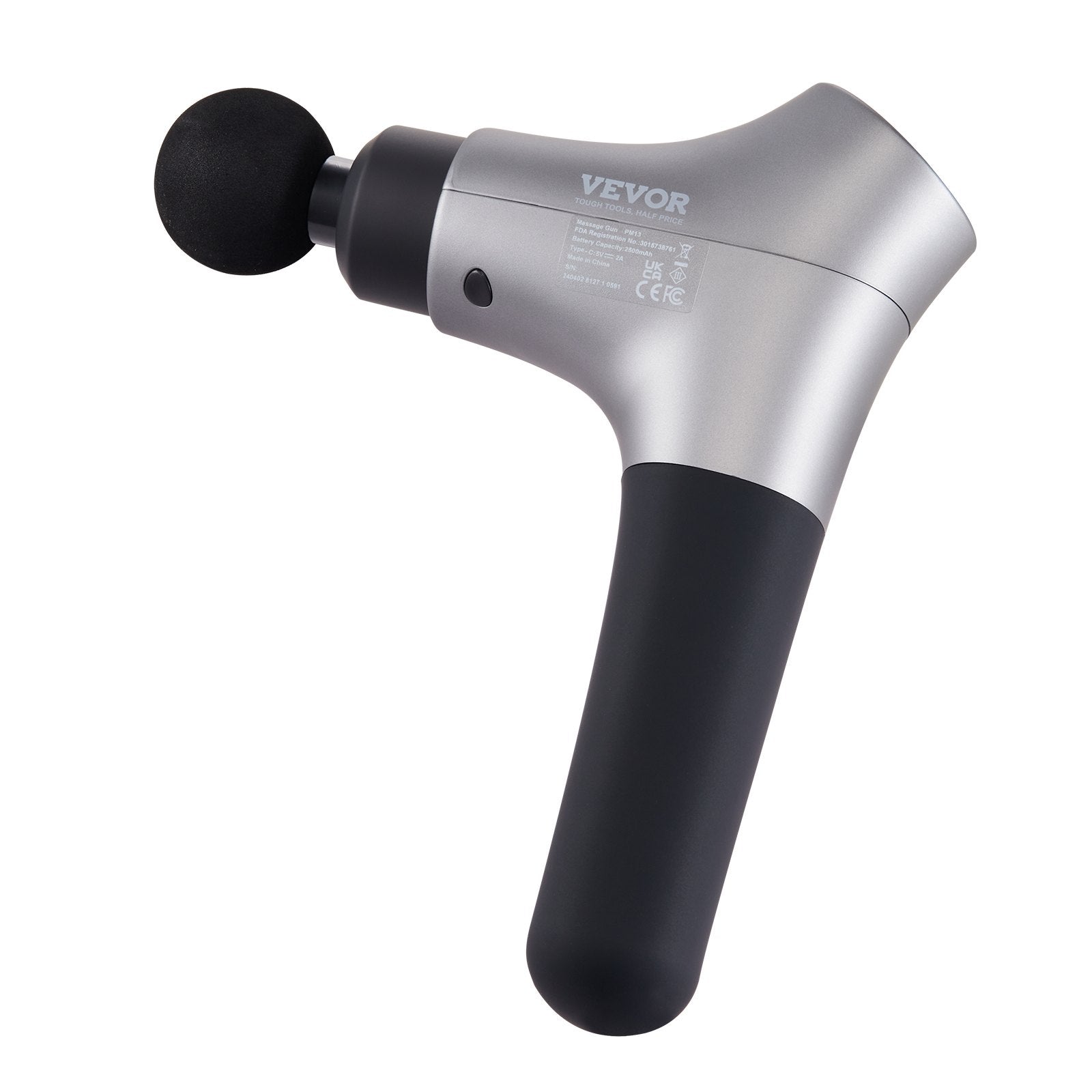 Deep Tissue Percussion 4 Heads Massage Gun for Athletes with 6 Speed Levels