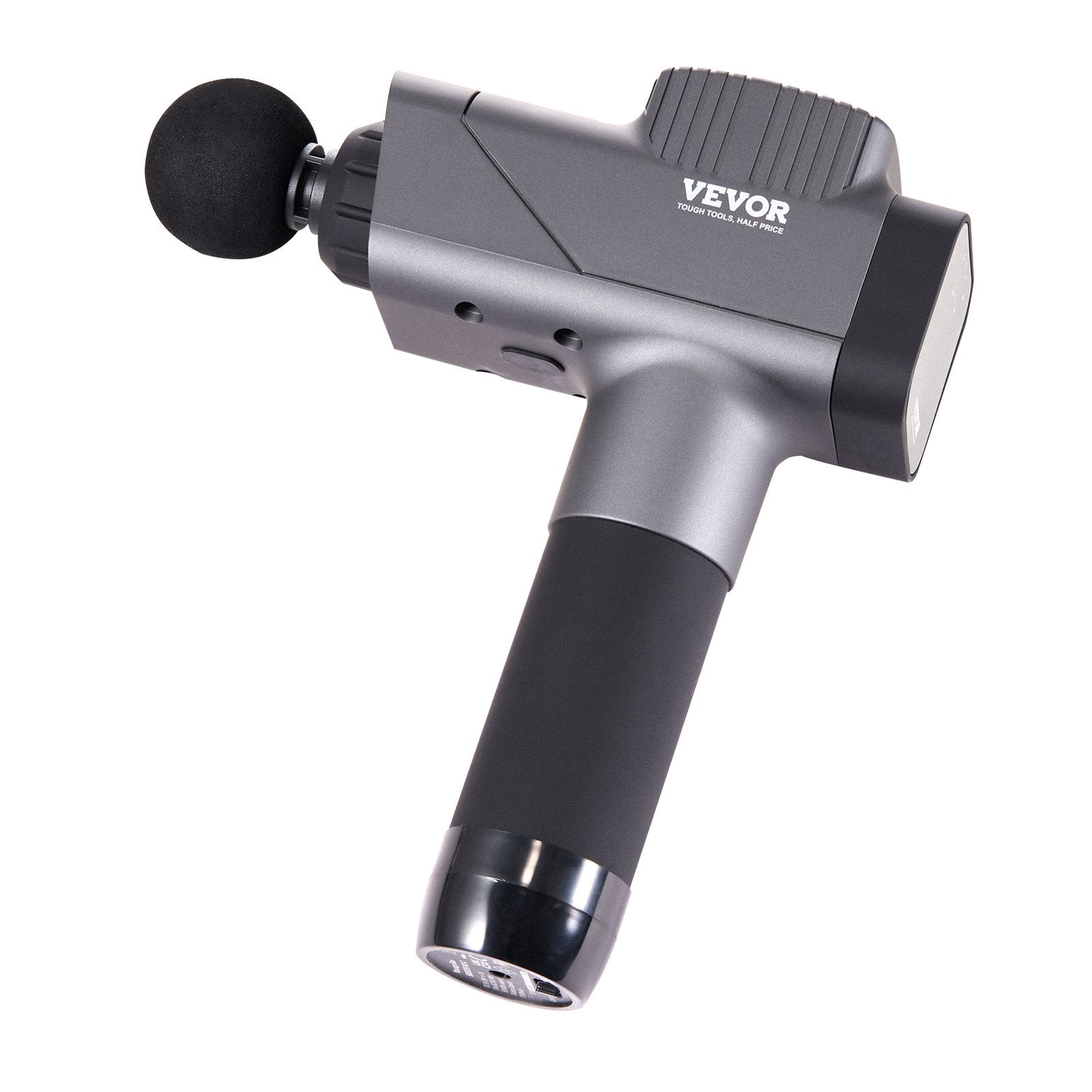 Massage Gun Deep Tissue Handheld 8-Speed 6-Head Percussion Muscle Massager 16V