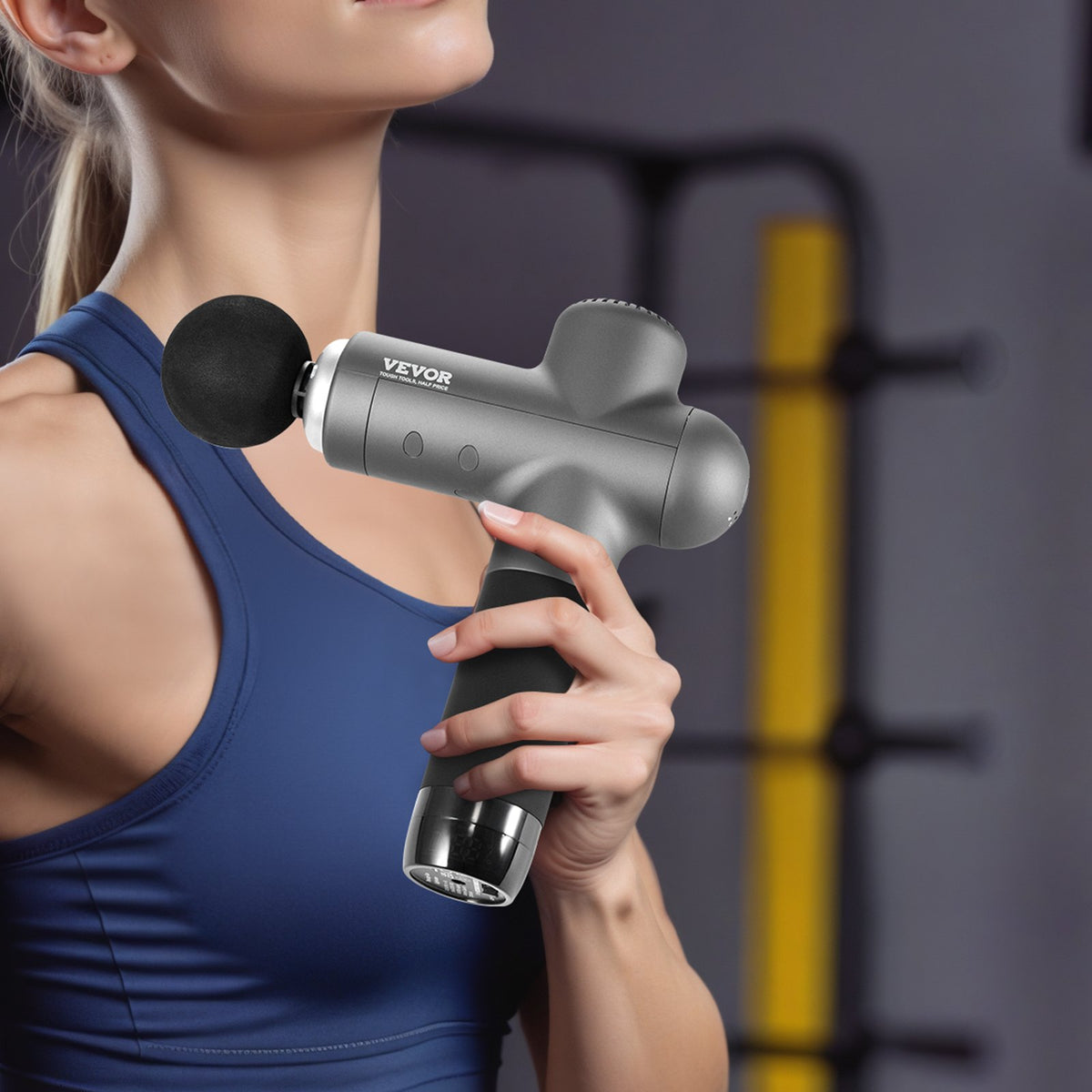 Deep Tissue 6 Heads Massage Gun Handheld Percussion Muscle Massager