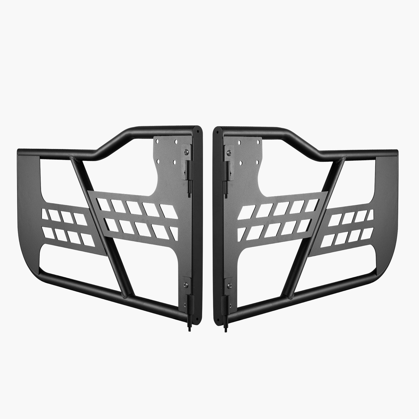 Jeep Tube Doors 2-D TubD Heavy Duty Hinges OE Latch Steel Fit 07-18 Wrangler JK