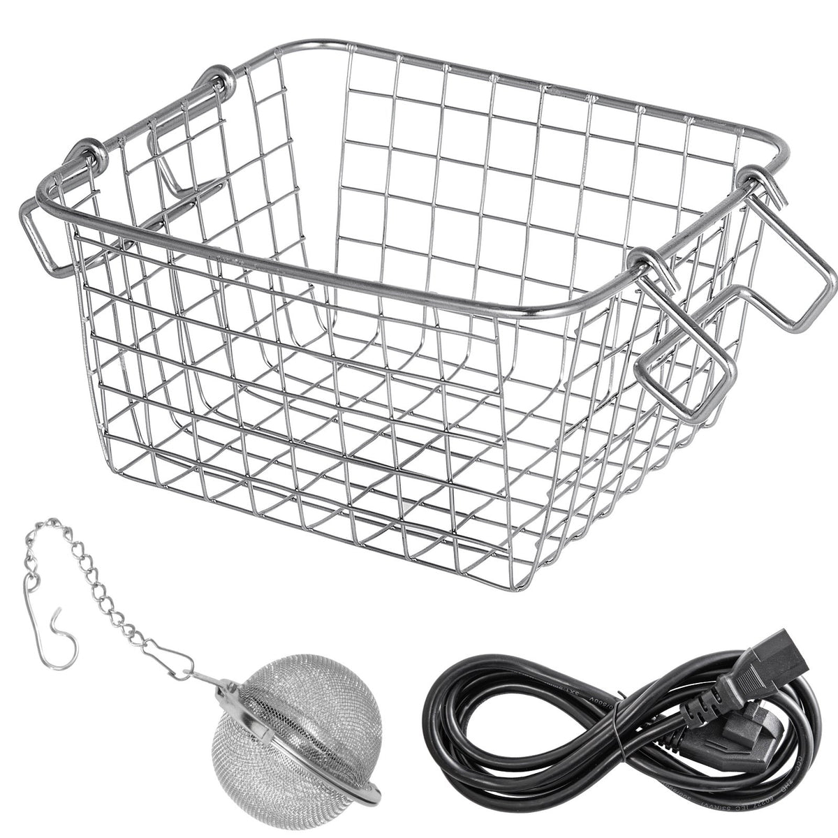 Ultrasonic Cleaner 2L Digital 40kHz Stainless Steel Timer Jewelry Watch Glasses