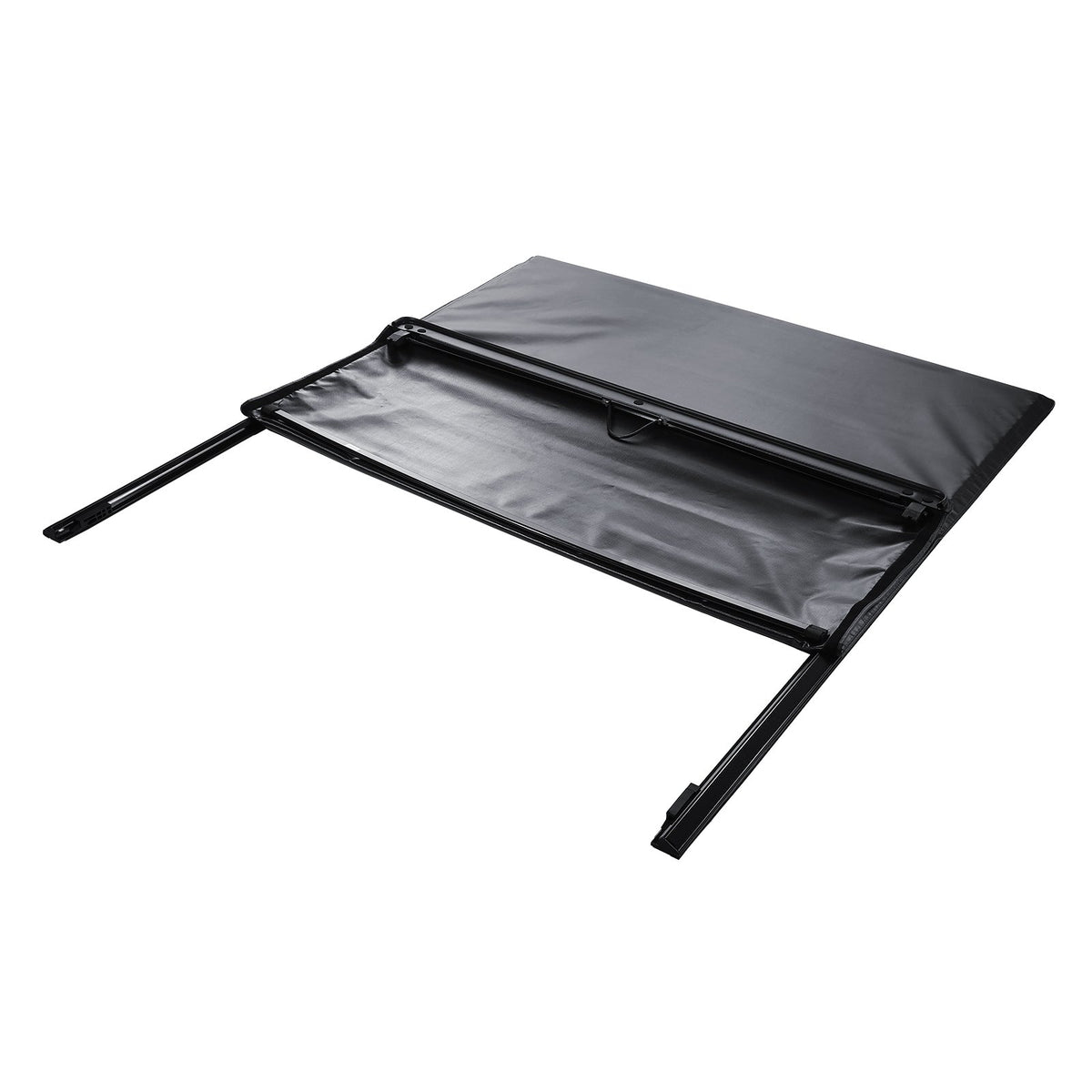 Truck Bed Cover Roll Up Tonneau Soft PVC for 2019-2024 Chevy Silverado GMC 1500