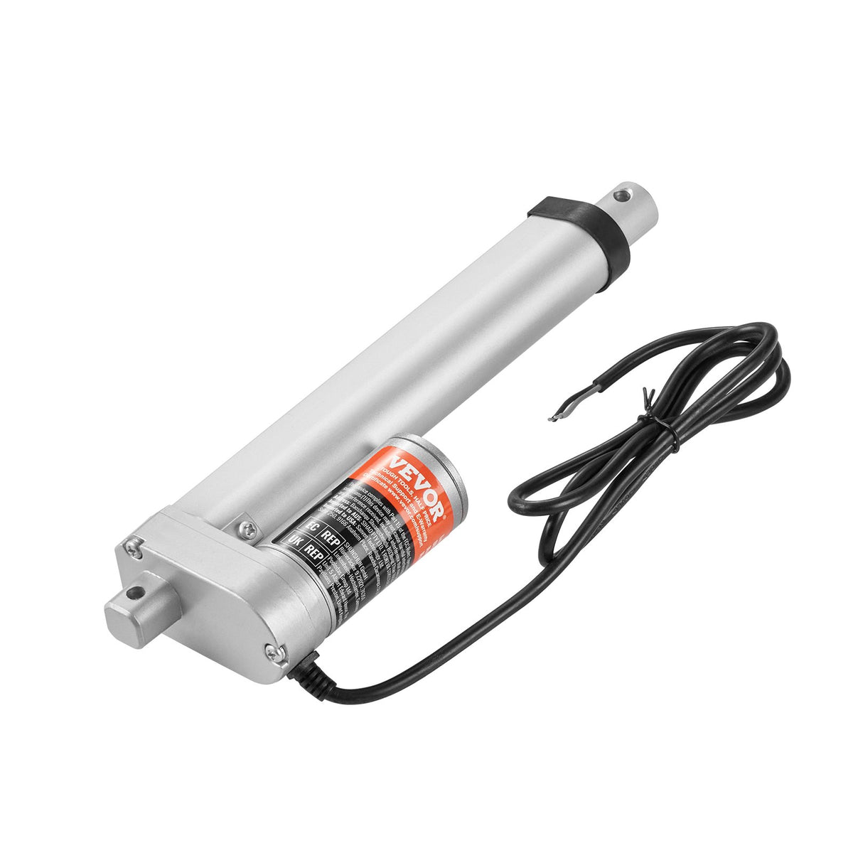 12V 6 Inch Linear Actuator 1500N (330lbs) High Load IP54 with Mounting Bracket