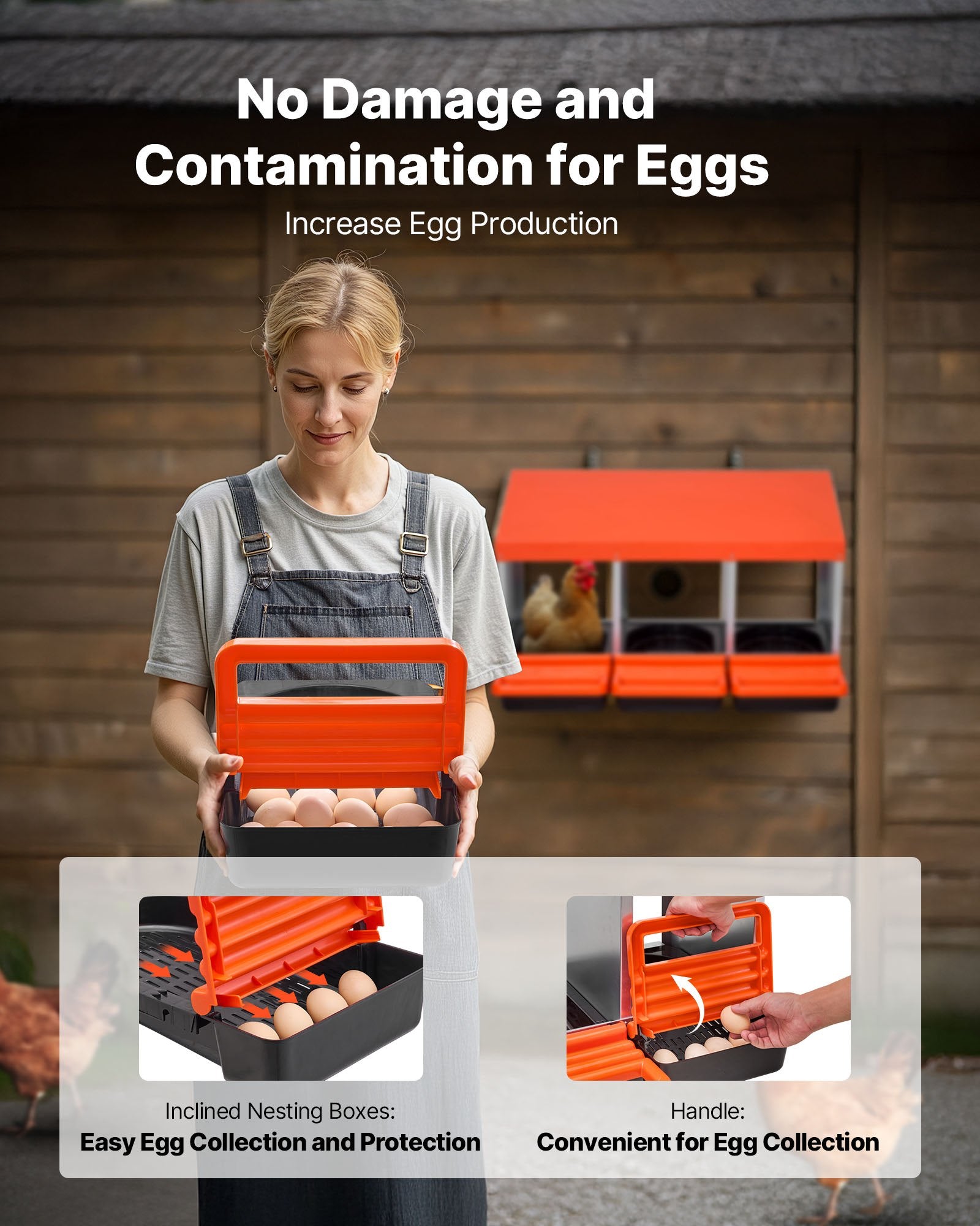 Automatic Chicken Coop Door Battery Powered Timer Anti-Pinch Aluminum Alloy