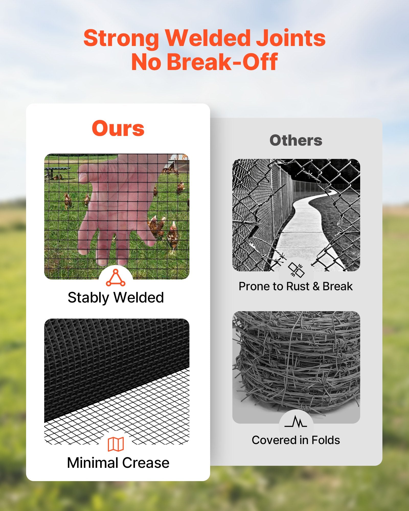Hardware Cloth 1/2in 19G Galvanized Mesh 61cm x 15.2m vinyl chicken fence