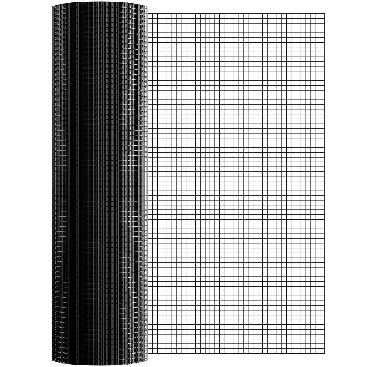 Hardware Cloth 36"x50' 19-Gauge Galvanized Wire Mesh Roll Vinyl Coated