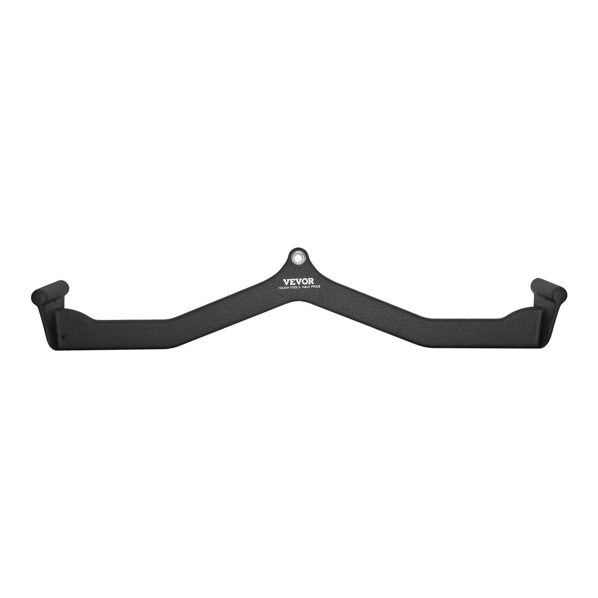 LAT Pulldown Attachment V-Bar Tricep Pull Down Rubber Handle Bicep Curl Gym