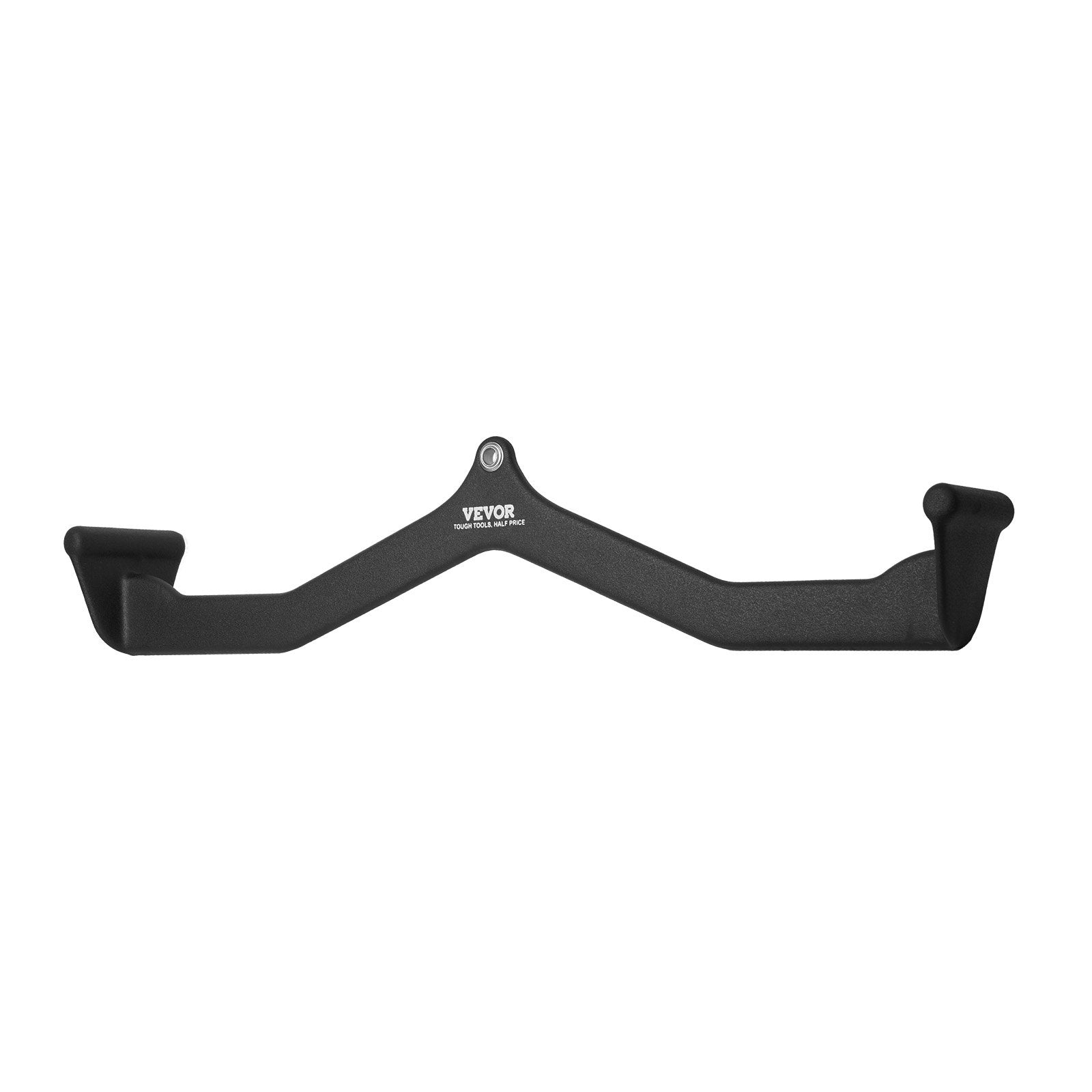 LAT Pulldown Attachment V-Bar Tricep Pull Down Rubber Handle Bicep Curl Gym