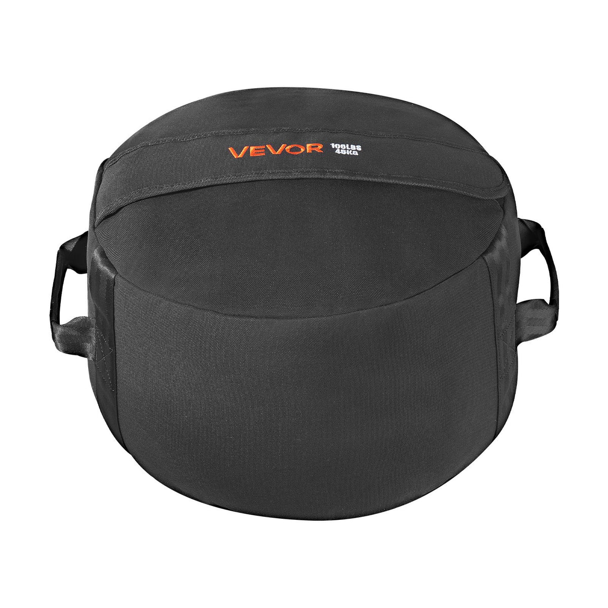 Workout Sandbag Heavy Duty 45kg Slam Bag with Handles Strength Training Black