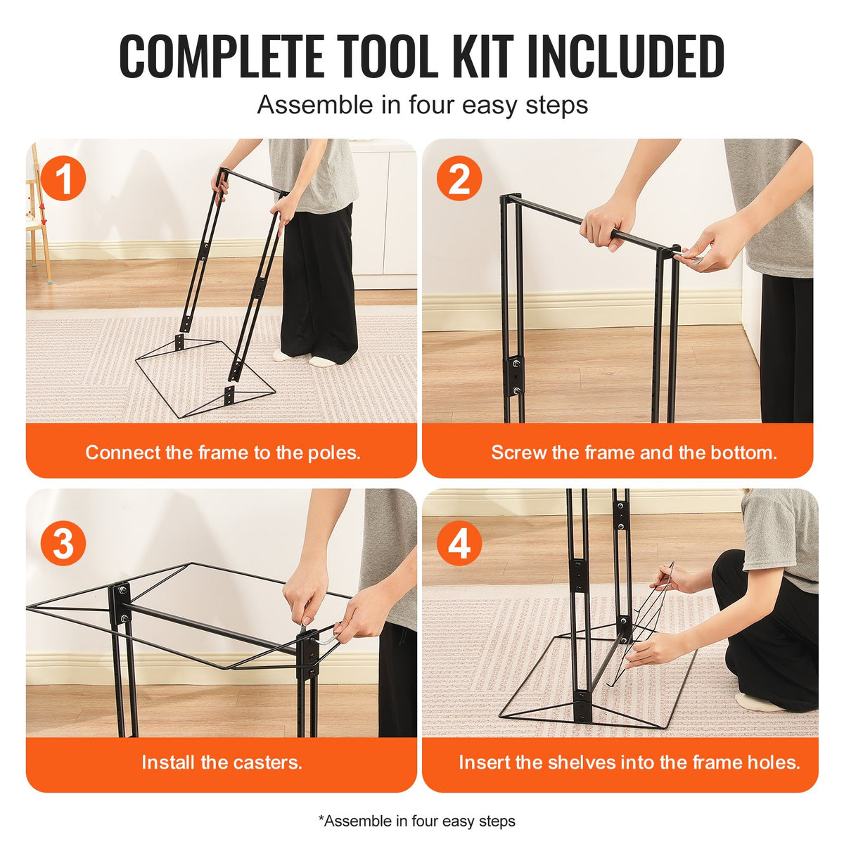 Art Drying Rack 50 Shelves 20x17x30 Inch Carbon Steel Painting Studios Black