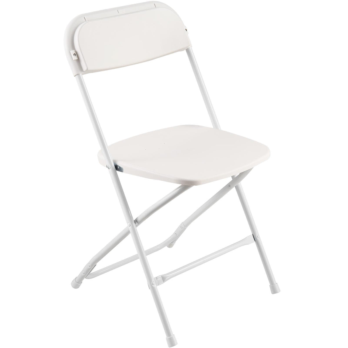 Folding Chairs 4 Pack Plastic Foldable Heavy Duty Metal Frame Indoor Outdoor