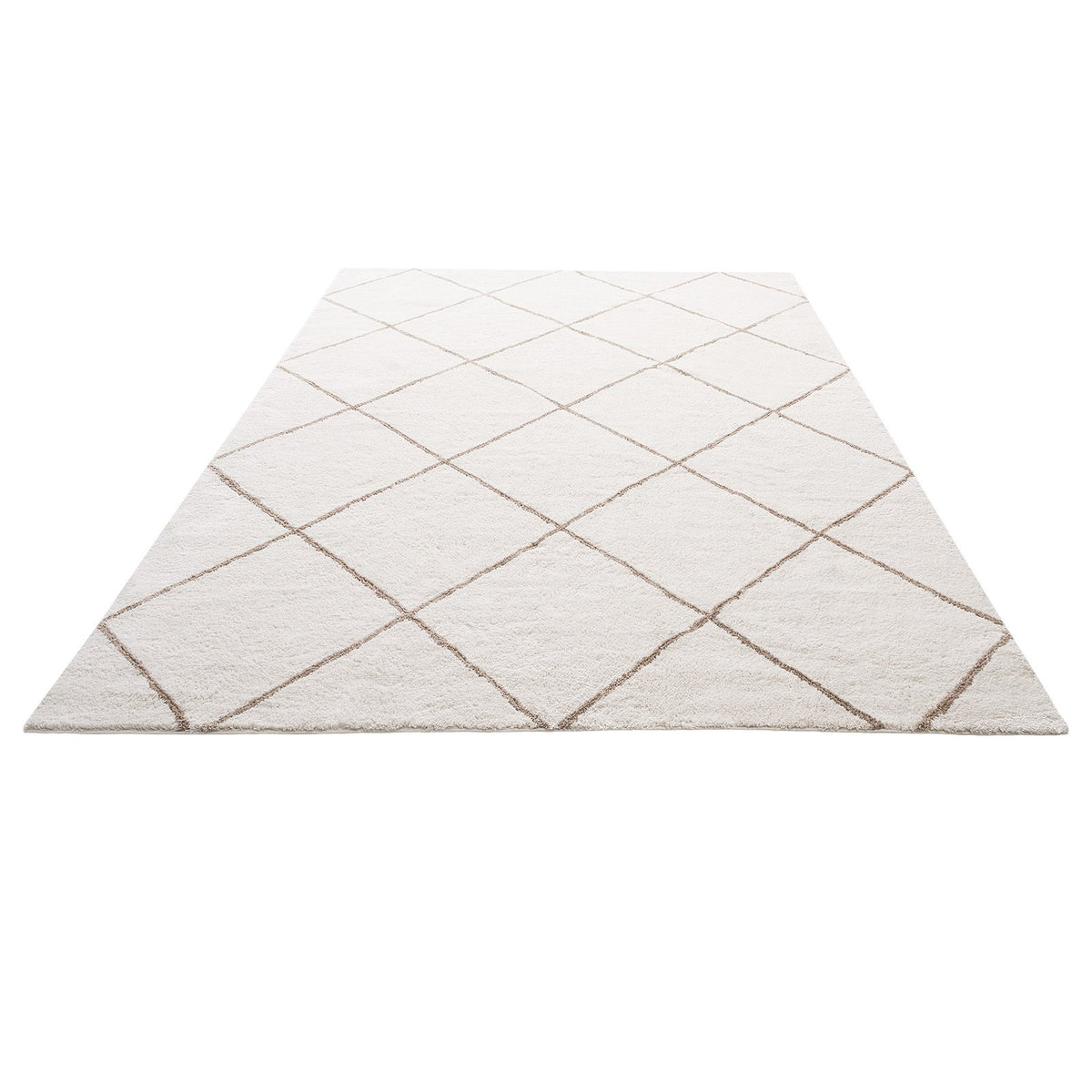 Indoor Plush Area Rug 2.44x3.05m Furry Long Pile Thick Non-Shedding Non-Slip