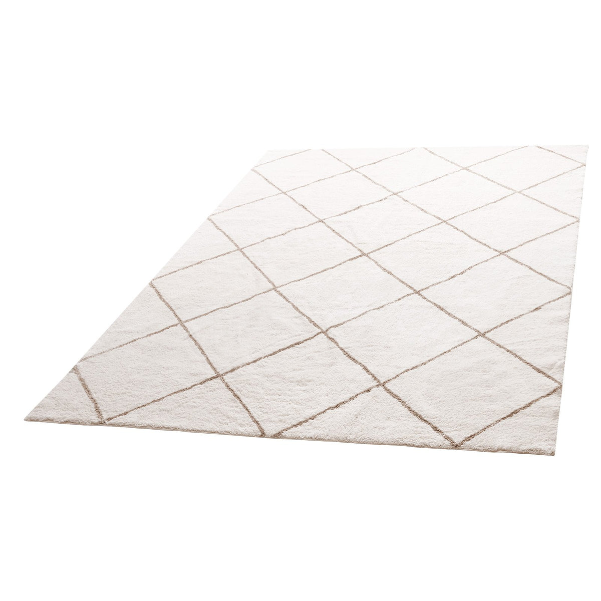 Indoor Plush Area Rug 2.44x3.05m Furry Long Pile Thick Non-Shedding Non-Slip