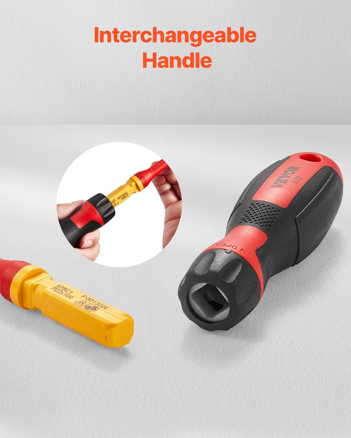 13-Piece Insulated Magnetic Screwdriver Set Tool Kit Phillips Slotted Torx Tips
