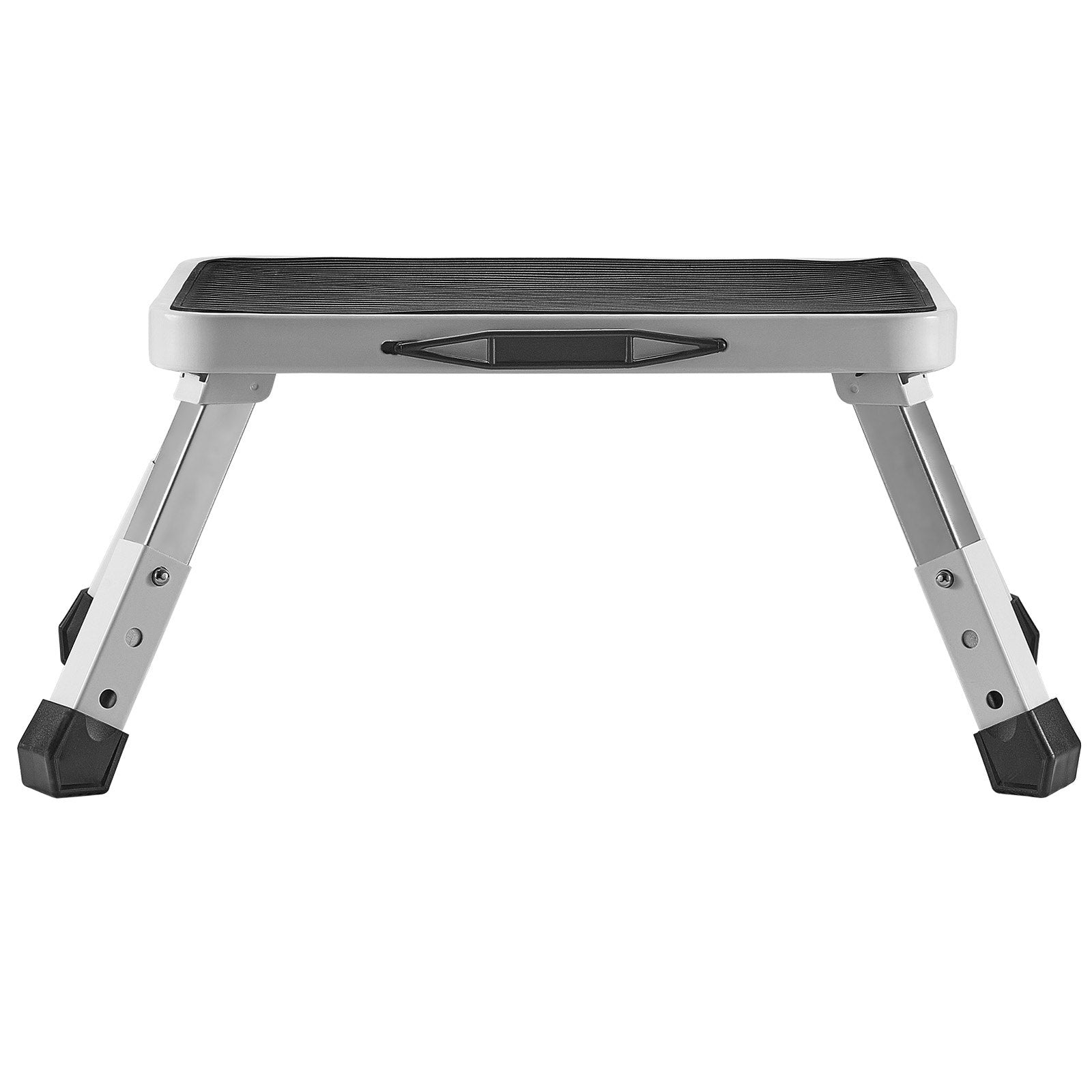 Step Stool 1-Step 150KG Folding Steel 3 Adjustable Heights Non-Slip Portable