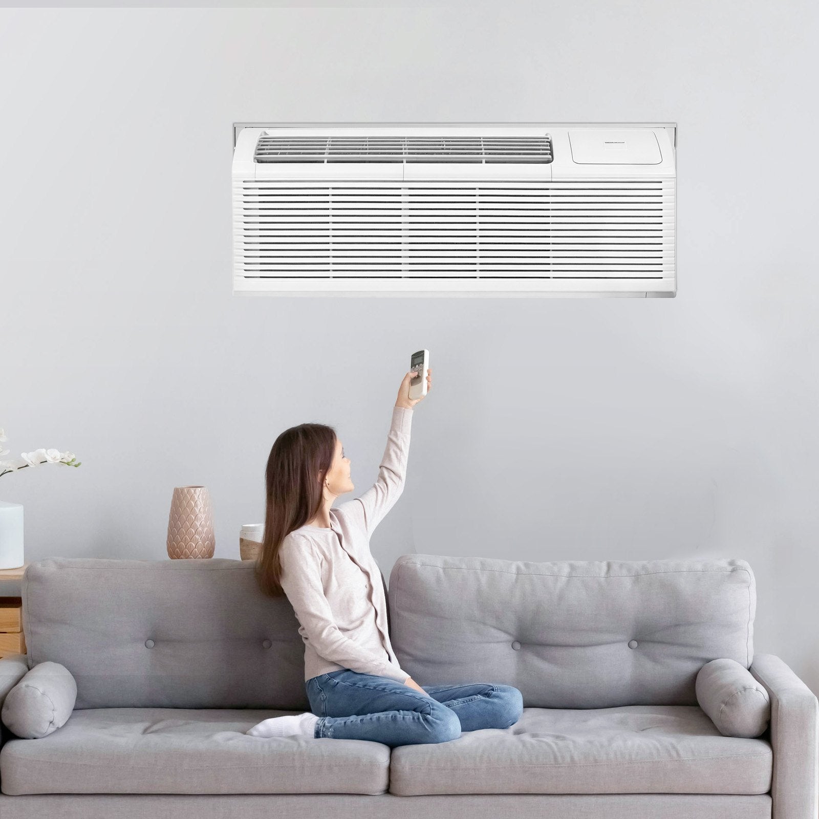 42" Wall Sleeve for Air Conditioners, Compatible with Most Through-Wall ACs