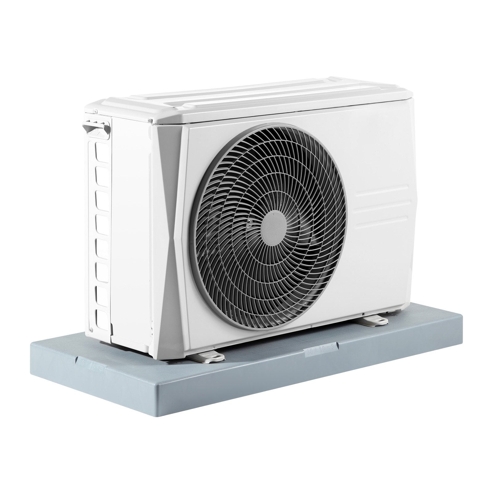 Mini Split Pad 960x460x74mm for 9000-36000BTU AC, Anti-Vibration, Max Load 181kg