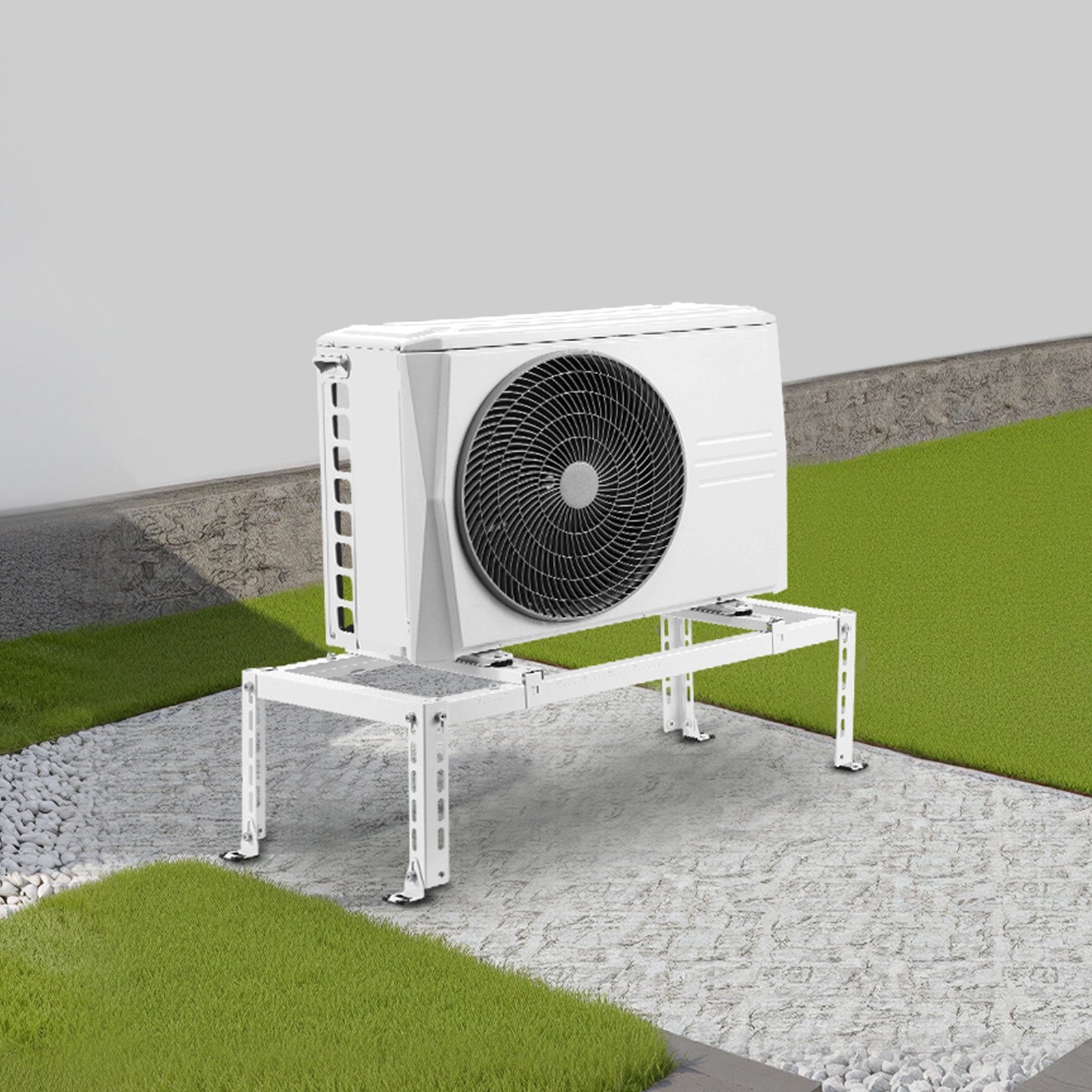 Mini Split Ground Stand Adjustable Anti-Vibration 9000-24000 BTU 250KG
