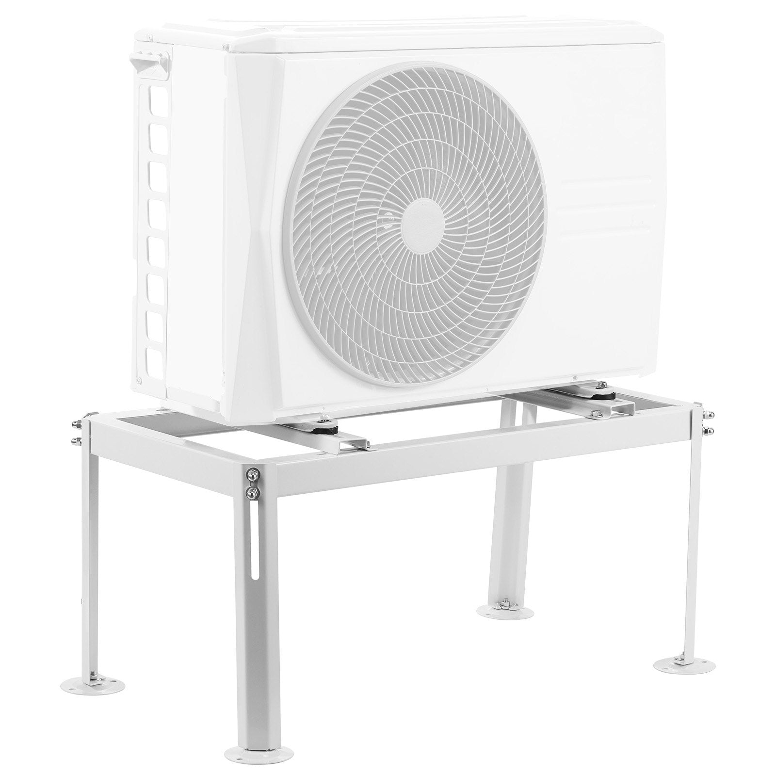 Mini Split Ground Stand Adjustable 9000-24000BTU AC Anti-Vibration 200kg Load